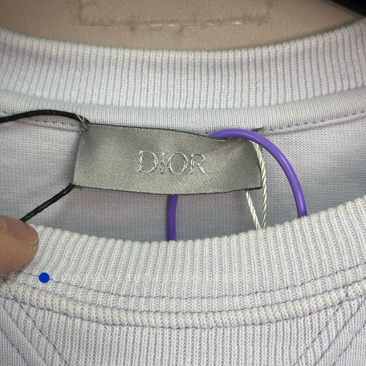 Dior Dior x Kenny Scharf Logo Tee in White Size US XXS / EU 40 - 3 Thumbnail