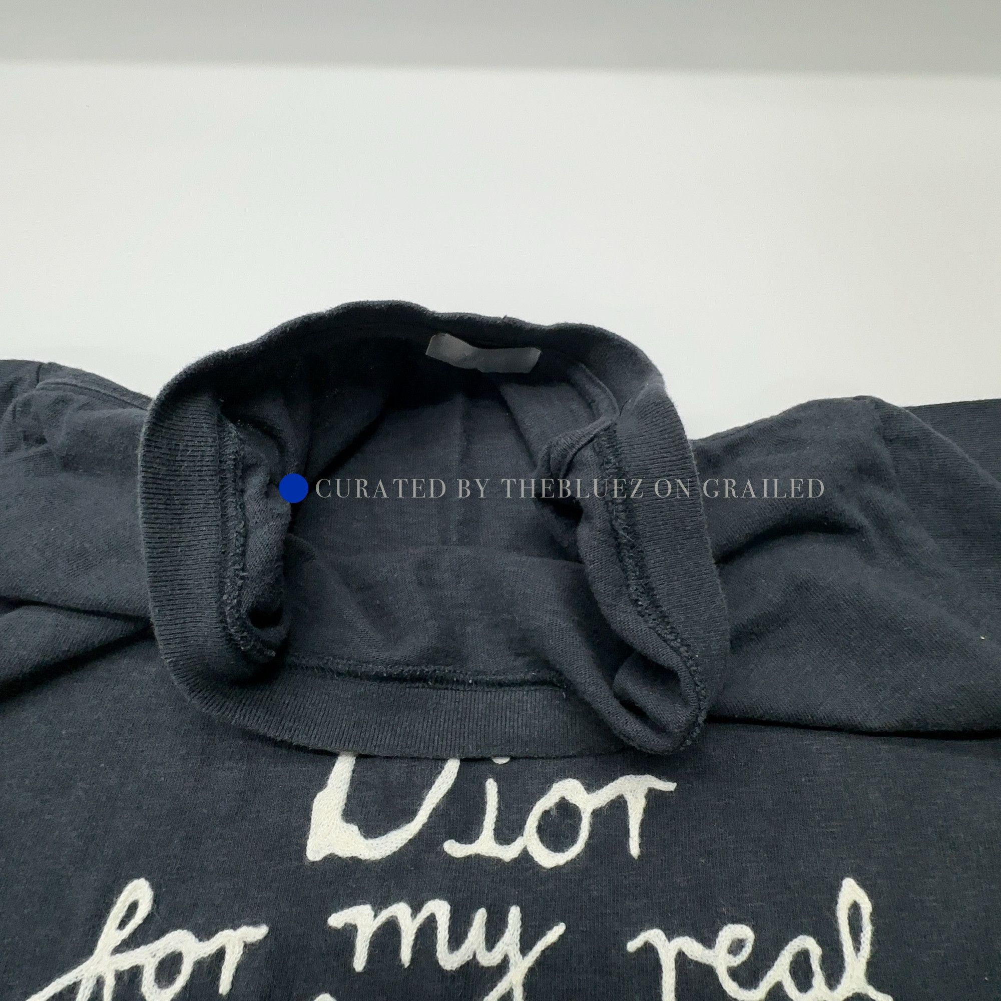 Dior Embroidered Logo T-Shirt in Blue Size US L / EU 52-54 / 3 - 5 Thumbnail