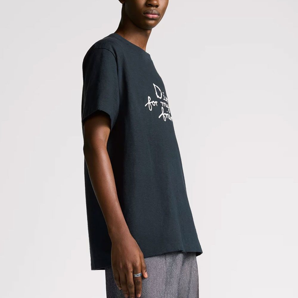 Dior Embroidered Logo T-Shirt in Blue Size US L / EU 52-54 / 3 - 15 Thumbnail