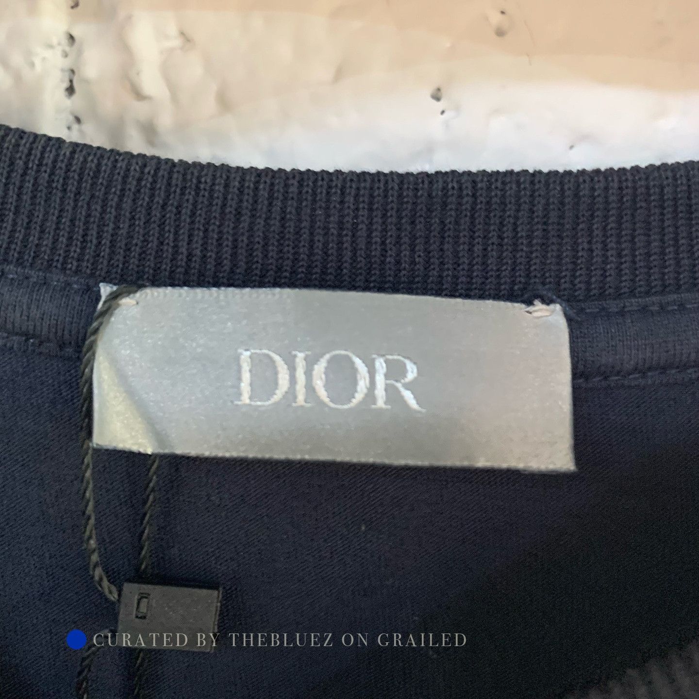 Dior Black Graphic Tee with Kaws Design Size US XS / EU 42 / 0 - 3 Thumbnail