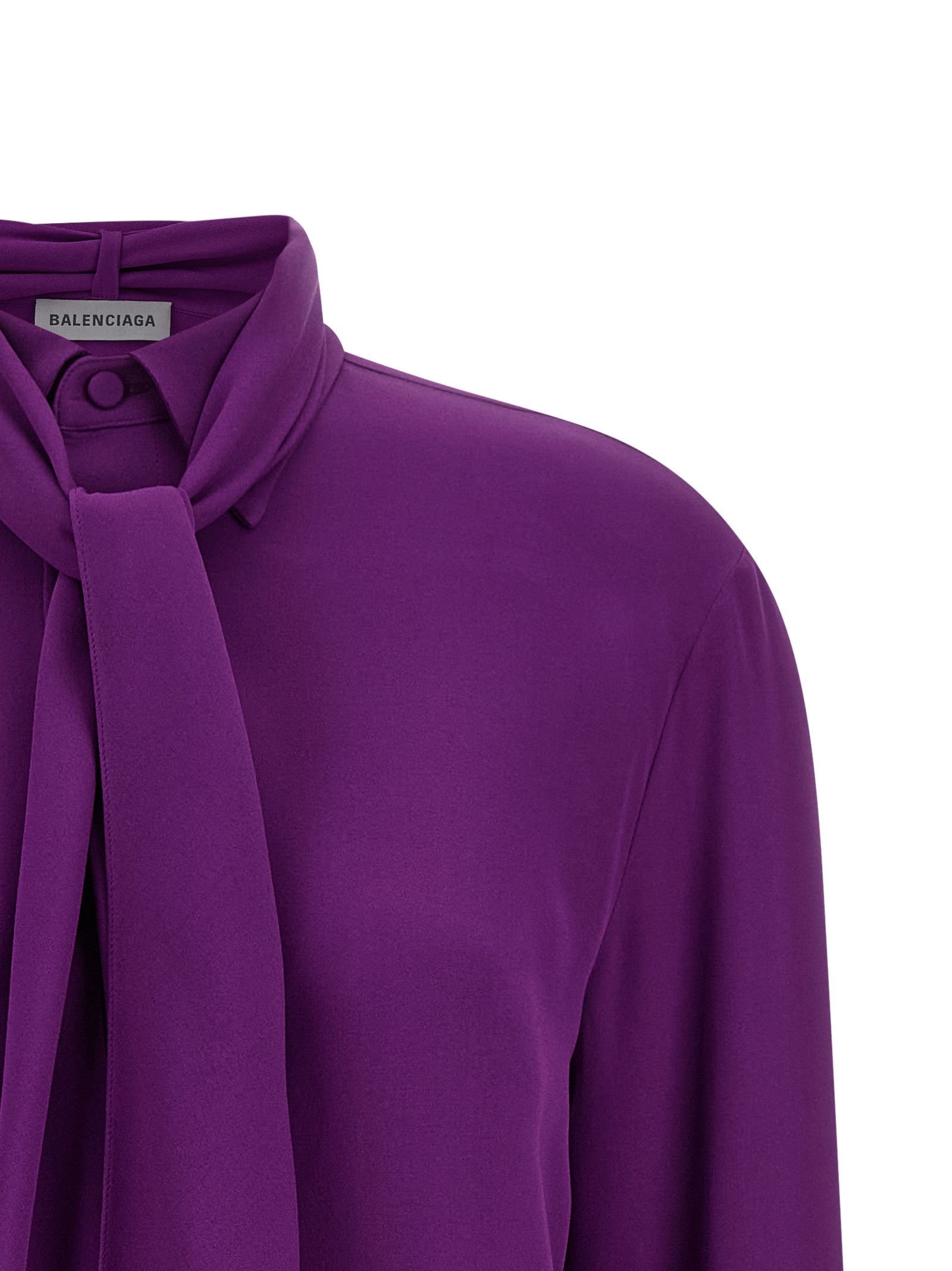 Balenciaga Shirt With Scarf Size XS / US 0-2 / IT 36-38 - 3 Thumbnail