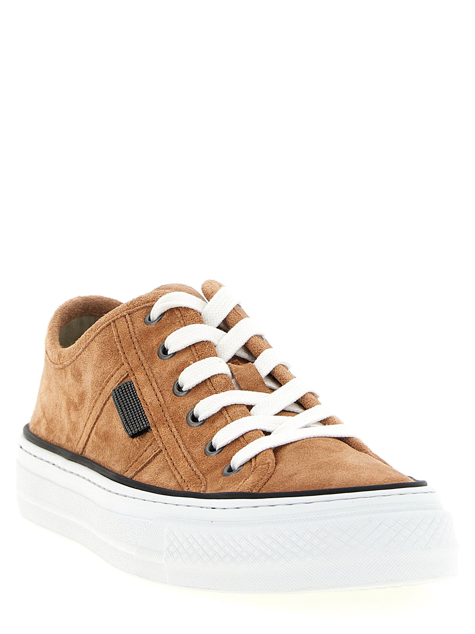 Brunello Cucinelli 'Shiny Tab' Sneakers Size US 8 / IT 38 - 2 Thumbnail