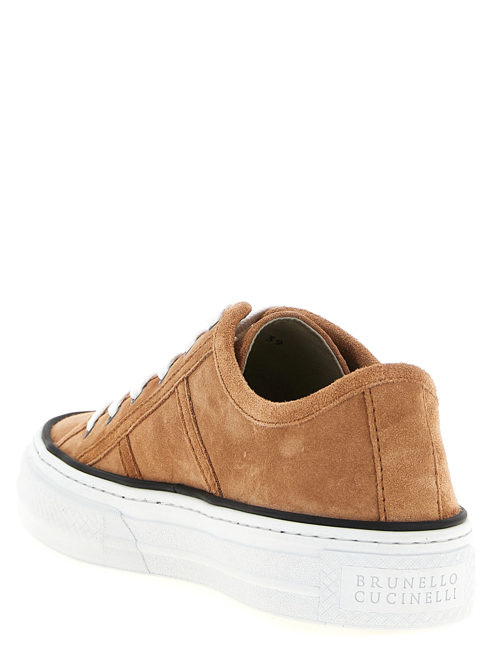 Brunello Cucinelli 'Shiny Tab' Sneakers Size US 8 / IT 38 - 3 Thumbnail
