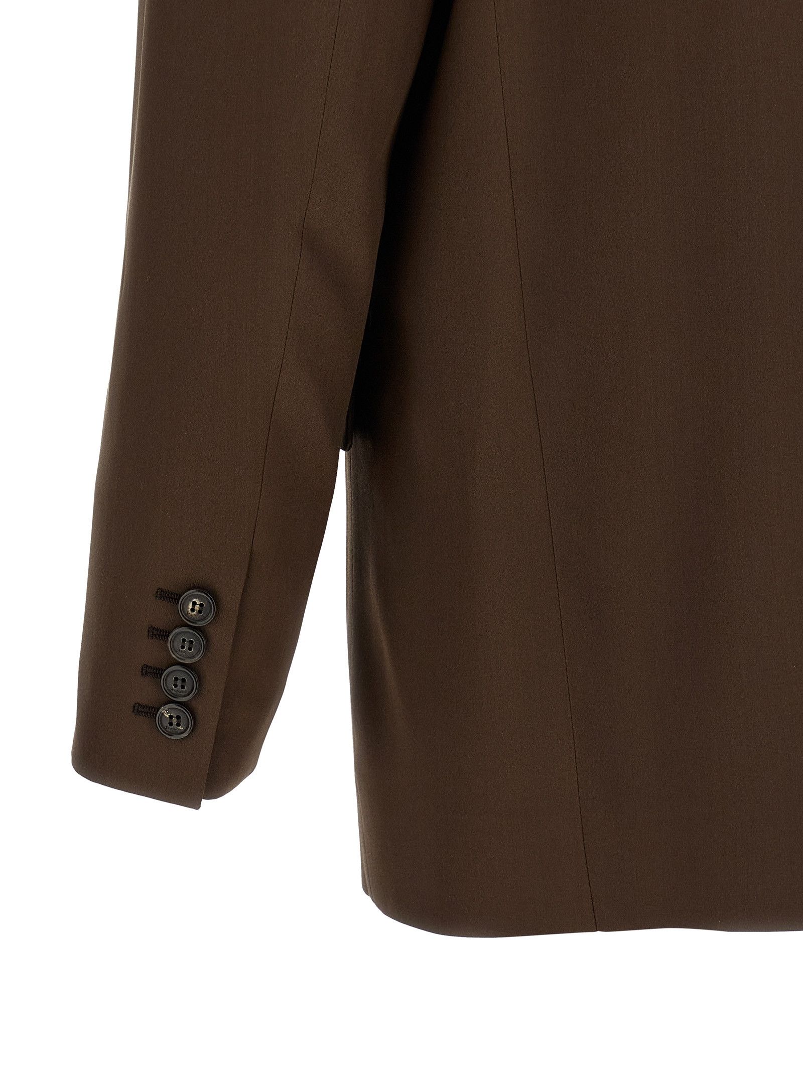 Saint Laurent Paris Satin Blazer Size 52R - 4 Thumbnail