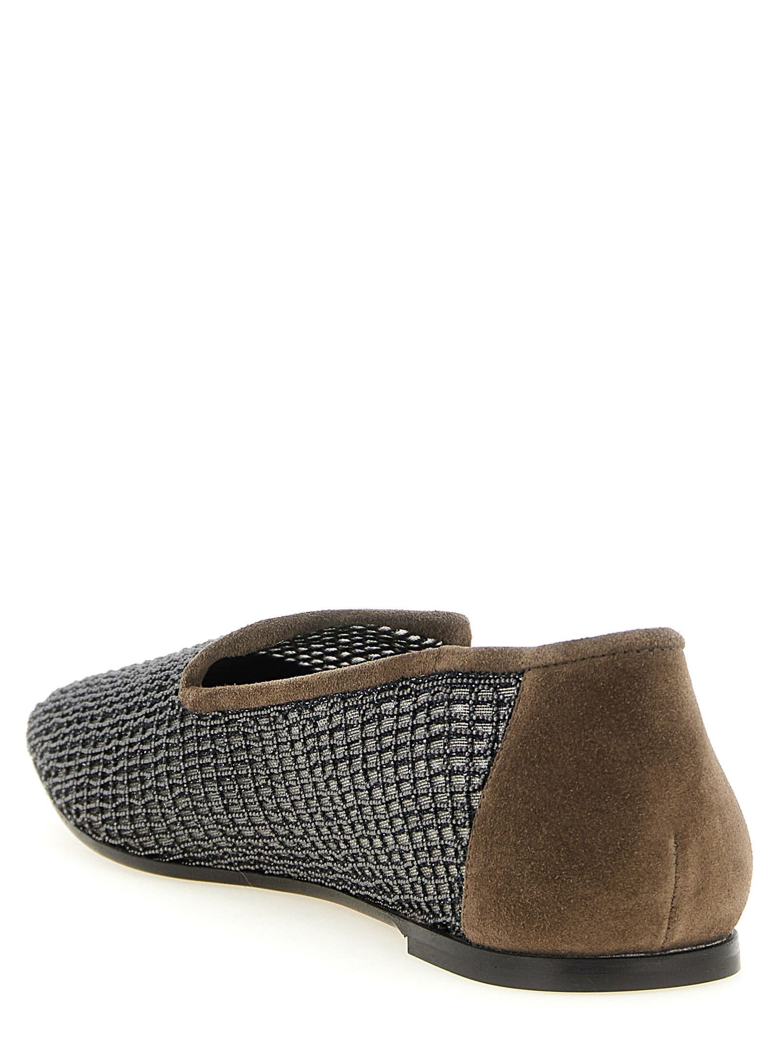 Brunello Cucinelli 'Embroidery' Mesh Loafers Size US 7 / IT 37 - 3 Thumbnail