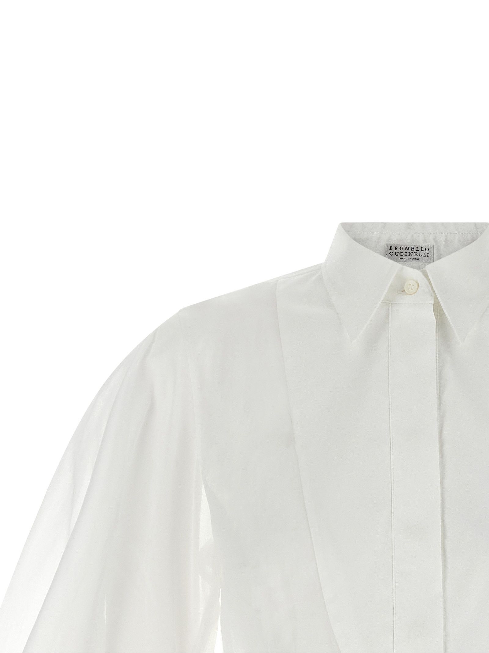 Brunello Cucinelli Organza Shirt Size L / US 10 / IT 46 - 3 Thumbnail