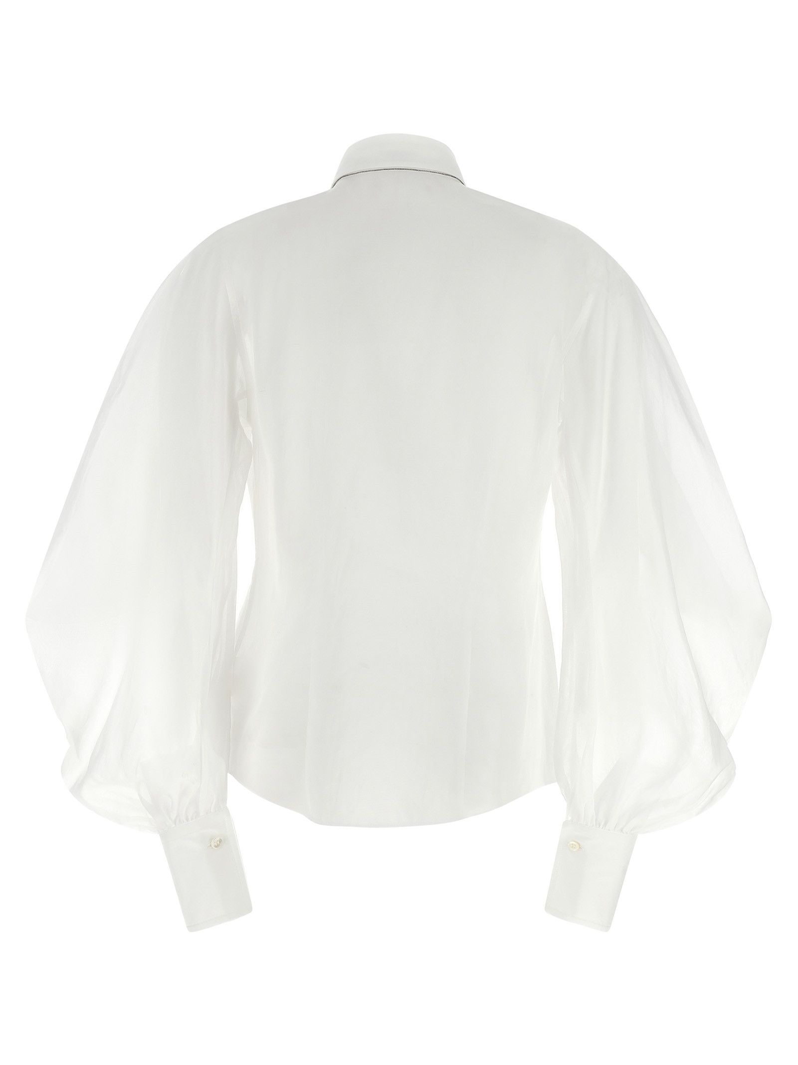 Brunello Cucinelli Organza Shirt Size S / US 4 / IT 40 - 2 Thumbnail