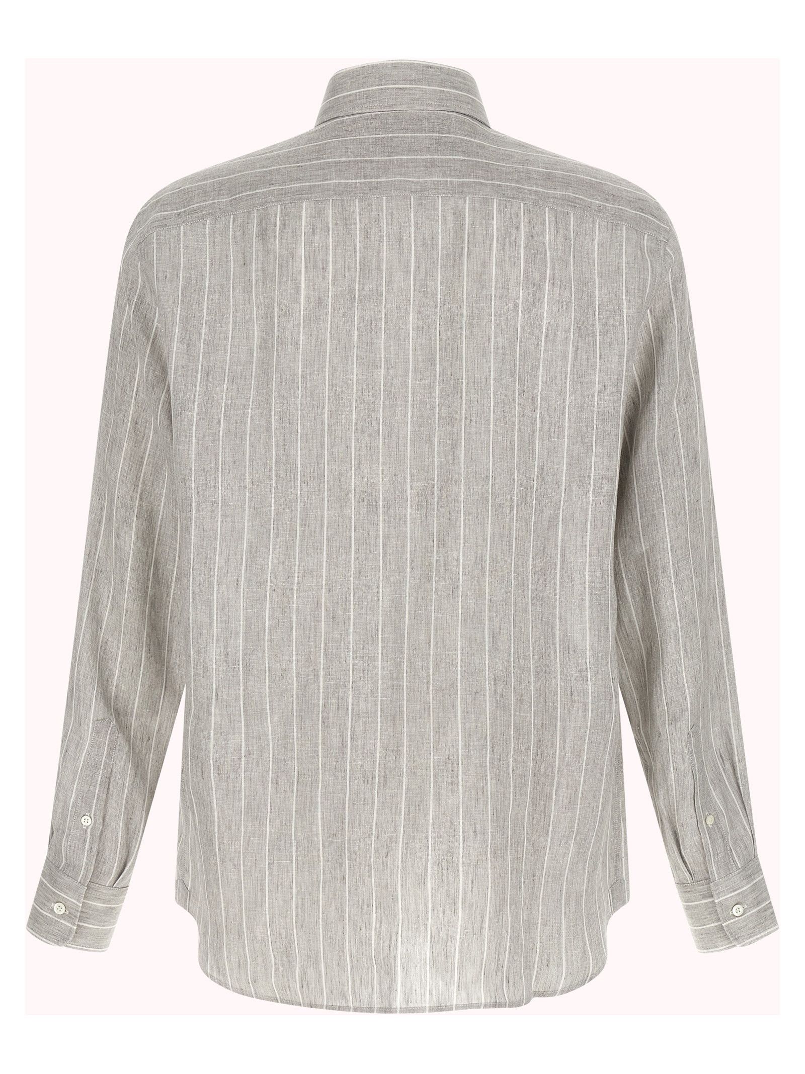 Brunello Cucinelli Pinstripe Shirt Size US S / EU 44-46 / 1 - 2 Thumbnail