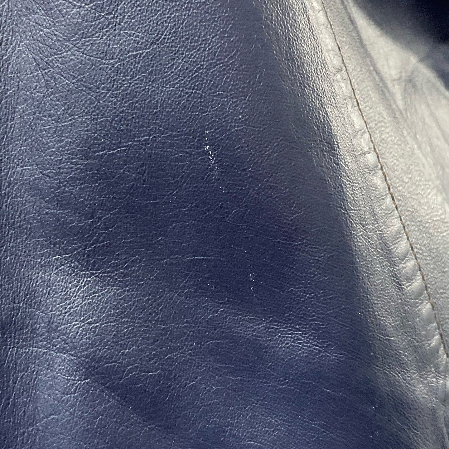 Loro Piana Loro Piana Blue Leather Jacket Size 38 Size XS / US 0-2 / IT 36-38 - 7 Thumbnail