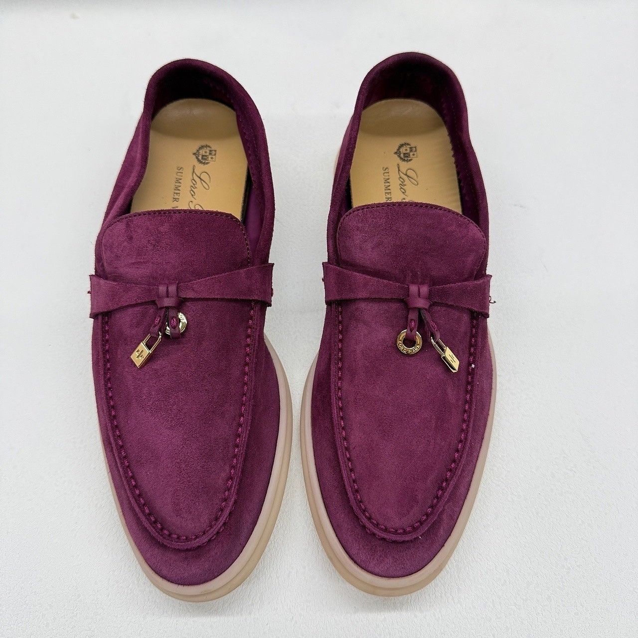 Loro Piana Loro Piana Suede Summer Walk Loafers Size 39 Size US 9 / IT 39 - 2 Thumbnail