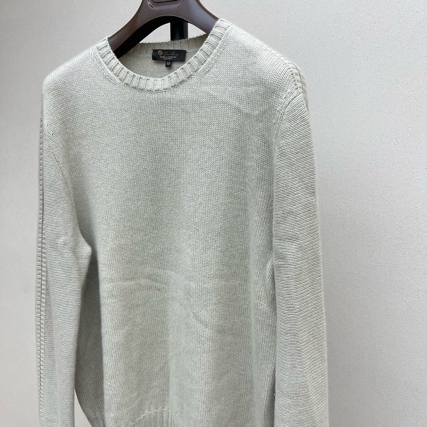 Loro Piana Loro Piana Baby Cashmere Crewneck Sweater Size 52 Size US L / EU 52-54 / 3 - 6 Thumbnail