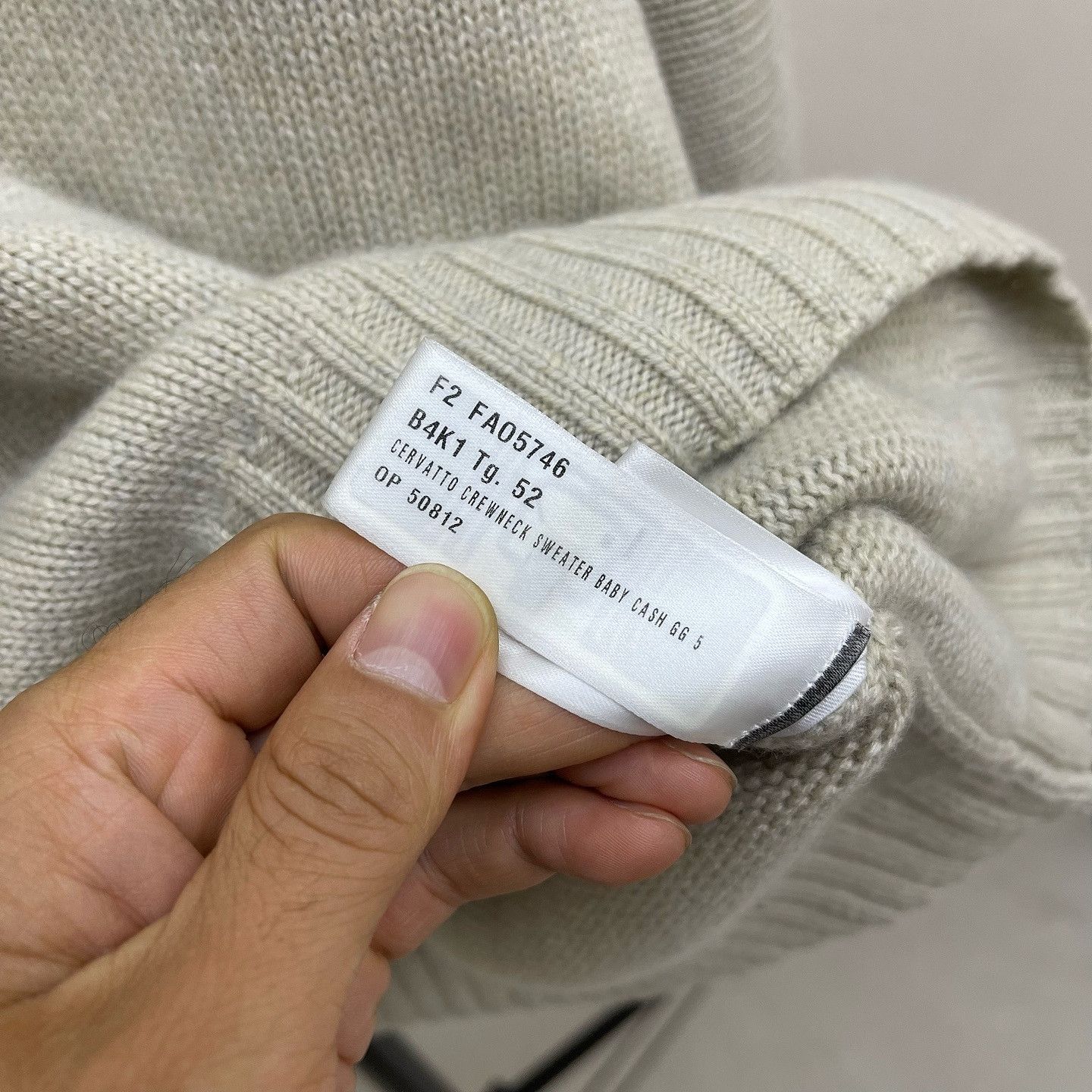 Loro Piana Loro Piana Baby Cashmere Crewneck Sweater Size 52 Size US L / EU 52-54 / 3 - 9 Thumbnail