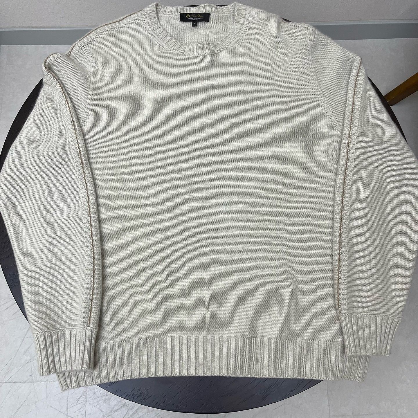 Loro Piana Loro Piana Baby Cashmere Crewneck Sweater Size 52 Size US L / EU 52-54 / 3 - 10 Thumbnail