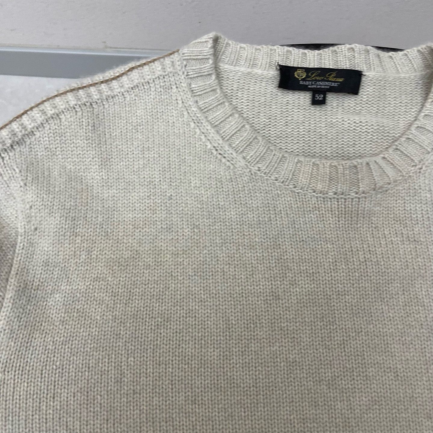 Loro Piana Loro Piana Baby Cashmere Crewneck Sweater Size 52 Size US L / EU 52-54 / 3 - 13 Thumbnail