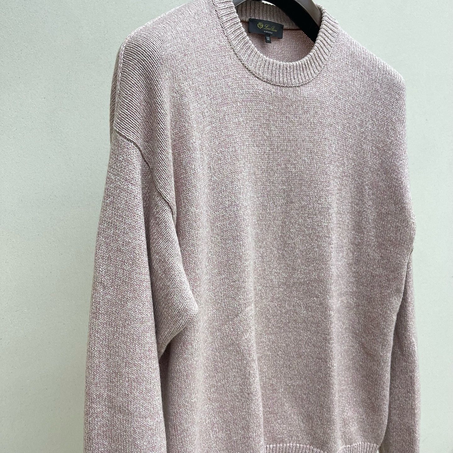 Loro Piana Loro Piana Cotton Cashmere Crewneck Sweater Size 52 Size US L / EU 52-54 / 3 - 7 Thumbnail