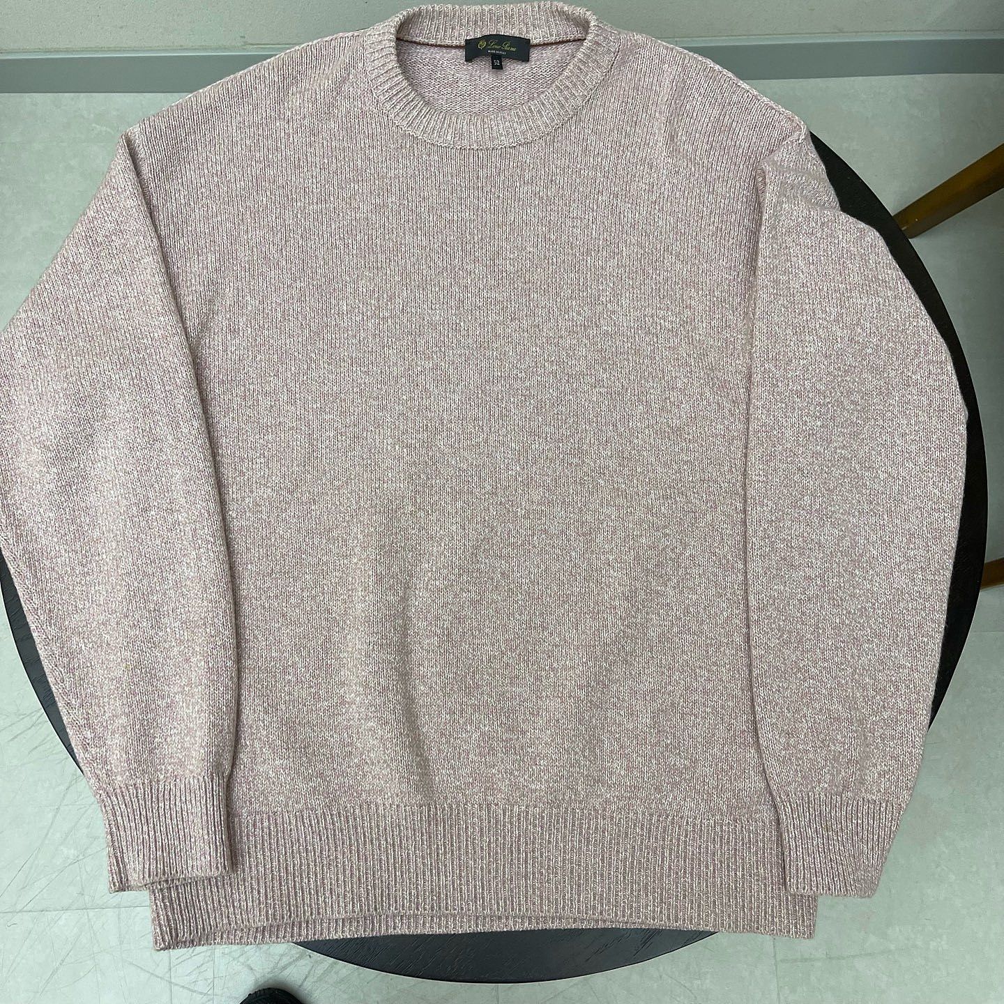 Loro Piana Loro Piana Cotton Cashmere Crewneck Sweater Size 52 Size US L / EU 52-54 / 3 - 19 Thumbnail