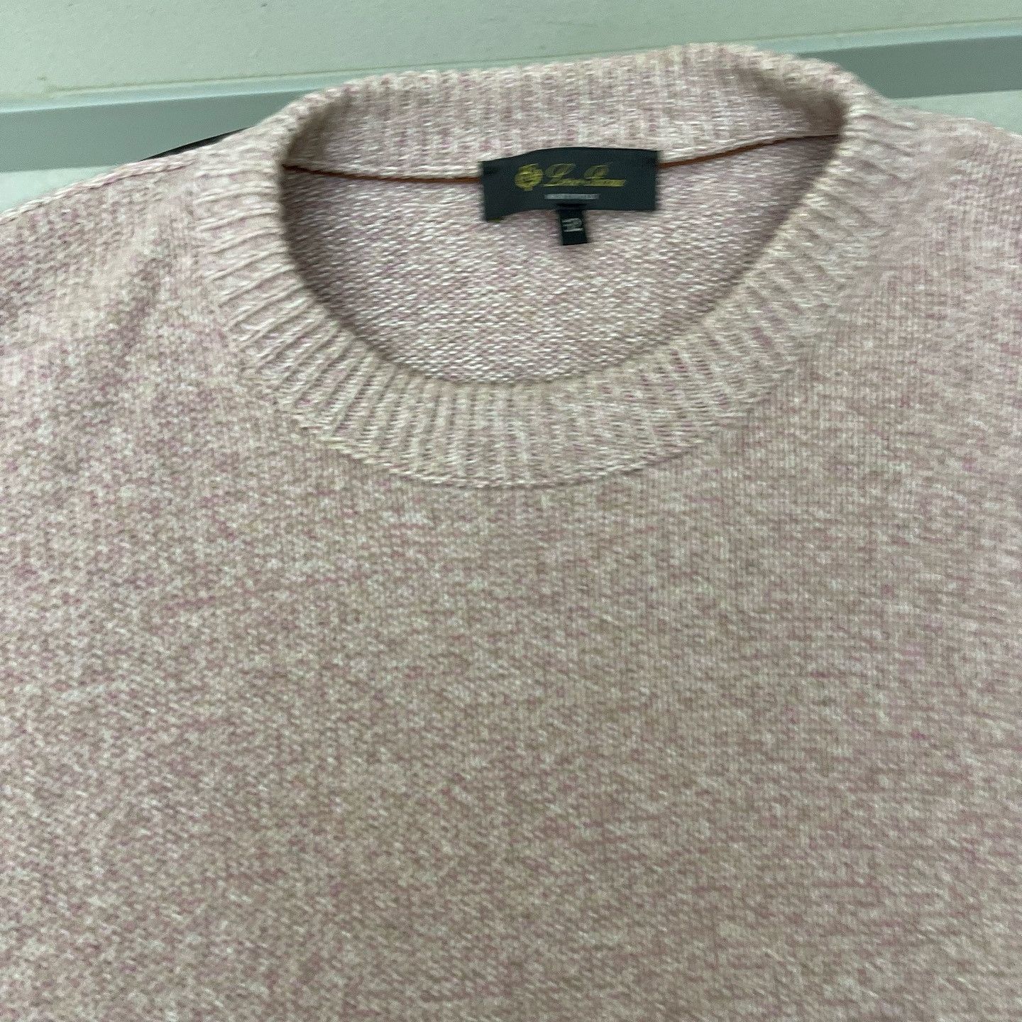 Loro Piana Loro Piana Cotton Cashmere Crewneck Sweater Size 52 Size US L / EU 52-54 / 3 - 14 Thumbnail