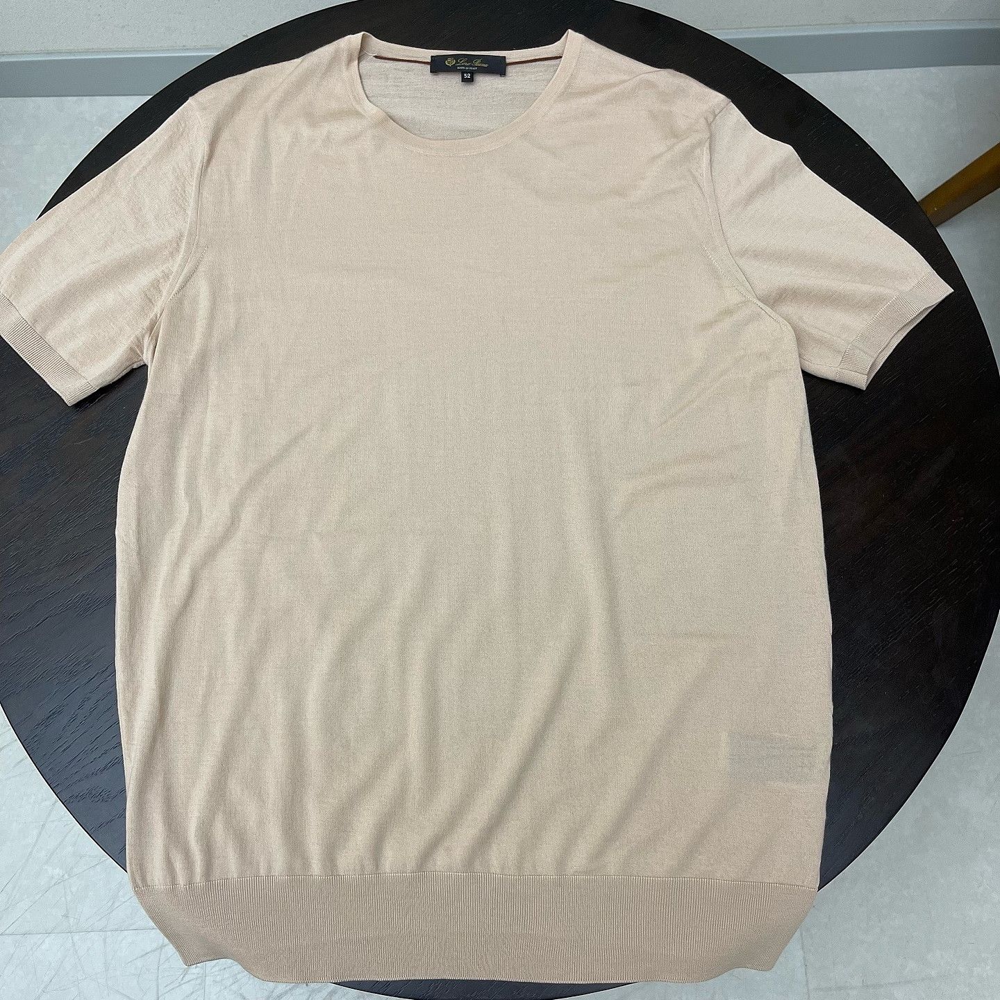 Loro Piana Loro Piana Virgin Wool Short Sleeve T-Shirt Size 52 Size US L / EU 52-54 / 3 - 19 Thumbnail