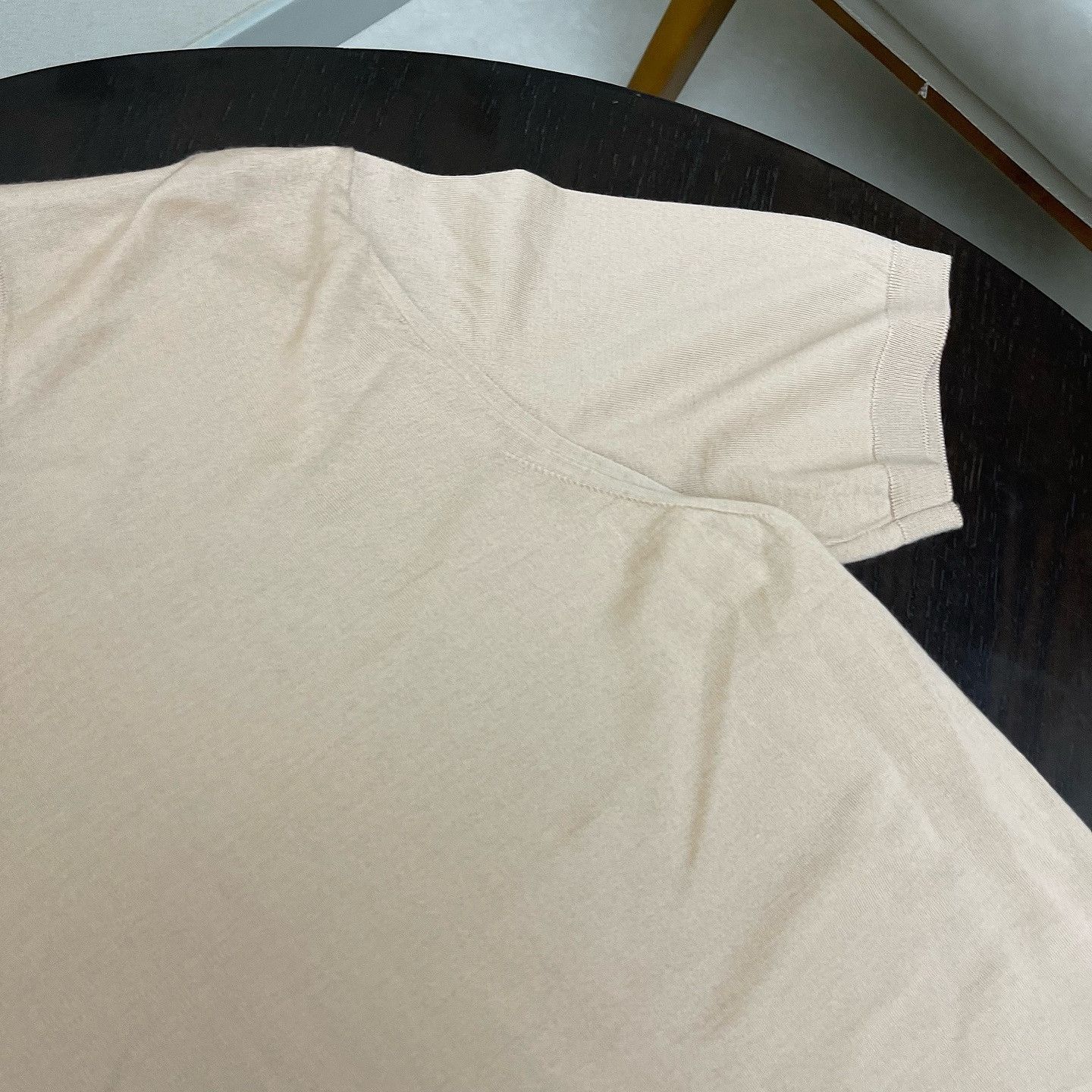 Loro Piana Loro Piana Virgin Wool Short Sleeve T-Shirt Size 52 Size US L / EU 52-54 / 3 - 17 Thumbnail