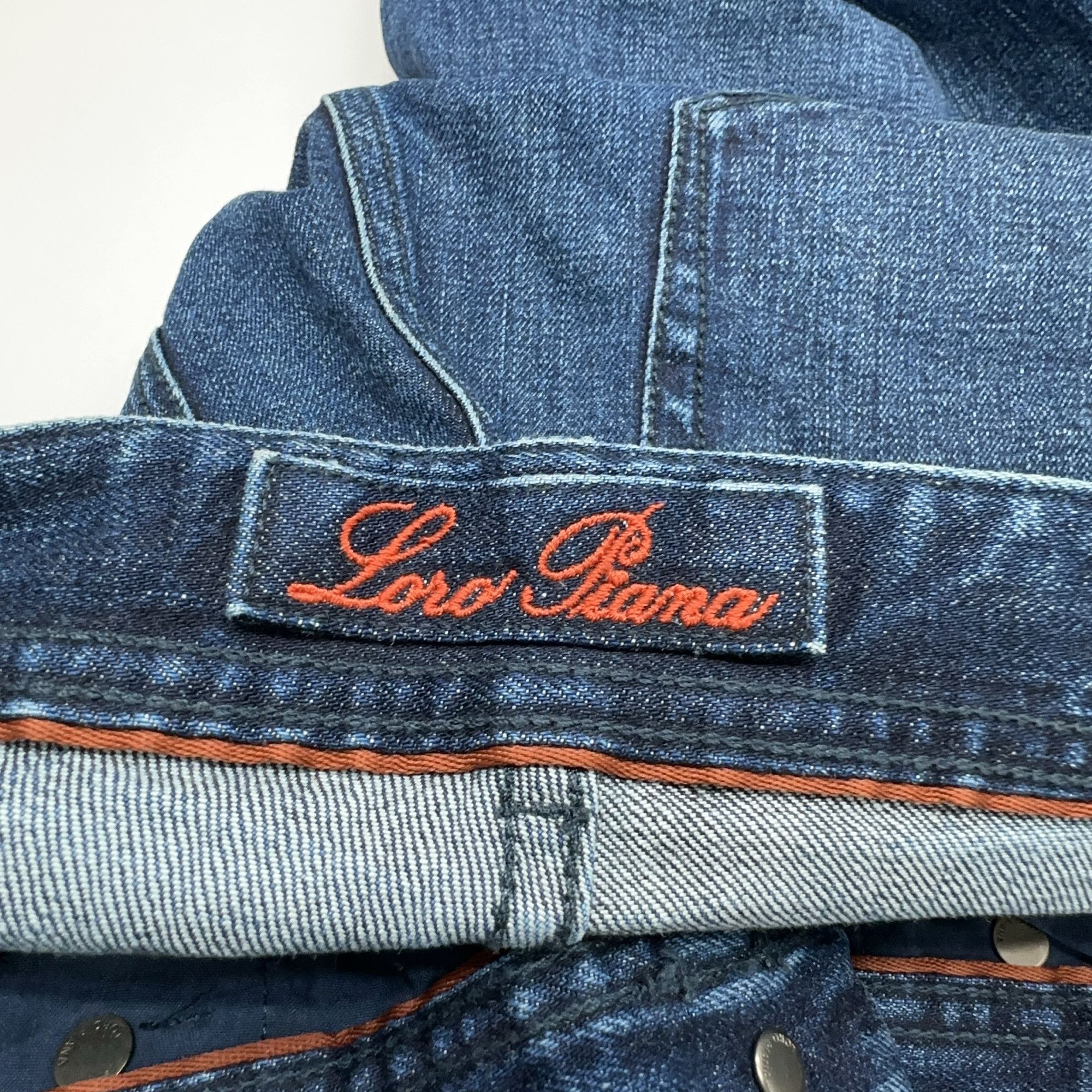 Loro Piana Loro Piana Blue Denim Jeans Size 38 Size 26" / US 2 / IT 38 - 4 Thumbnail