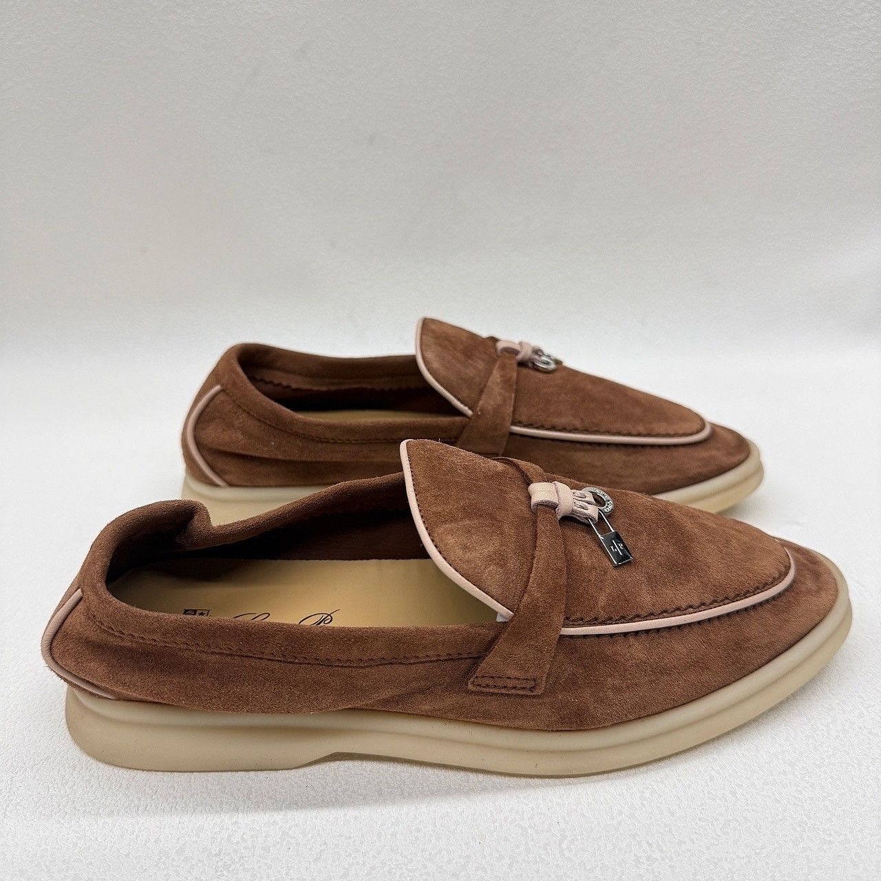 Loro Piana Loro Piana Suede Summer Charms Walk Loafers Size 36 Size US 6 / IT 36 - 8 Thumbnail