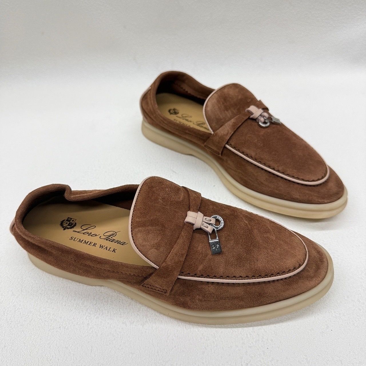 Loro Piana Loro Piana Suede Summer Charms Walk Loafers Size 36 Size US 6 / IT 36 - 7 Thumbnail
