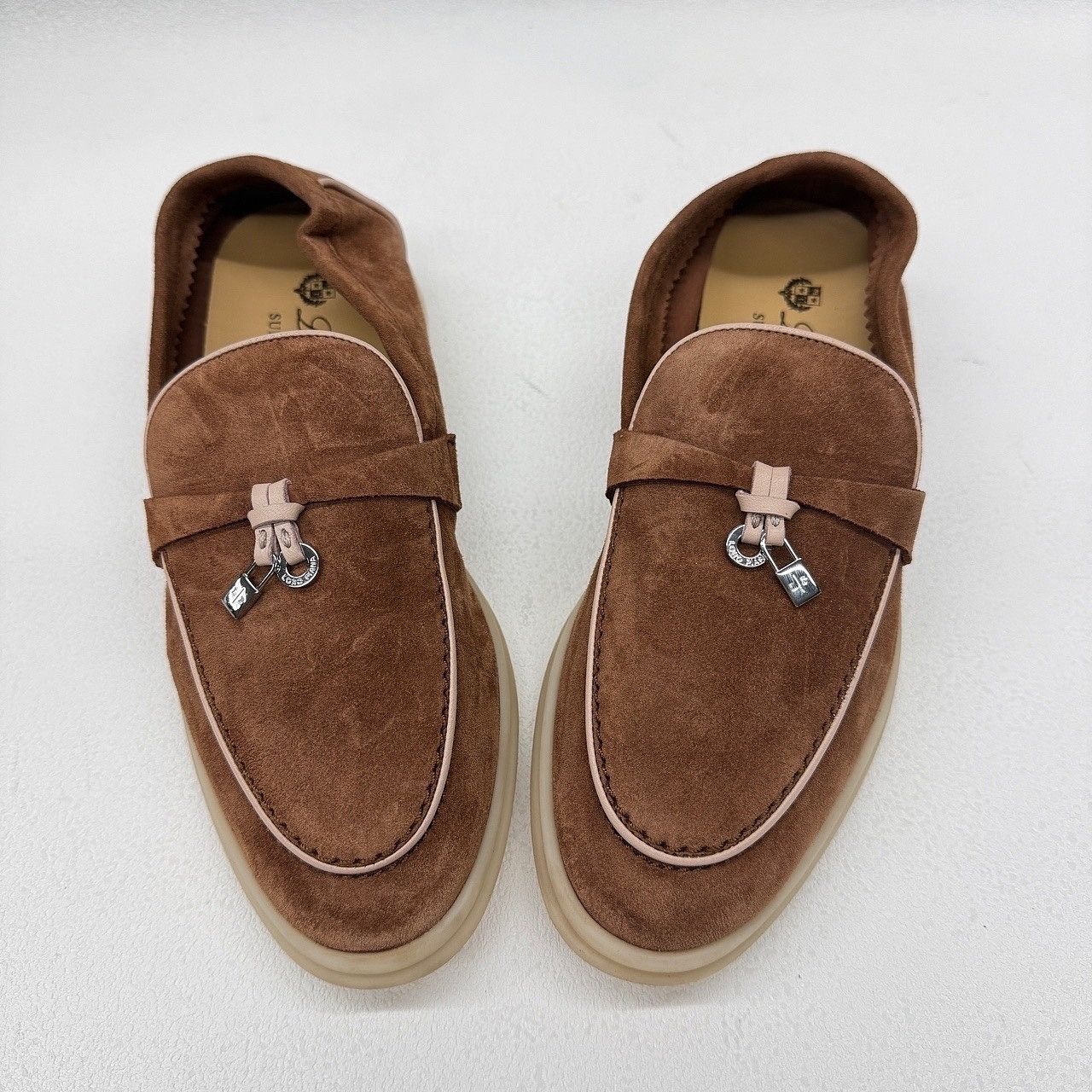 Loro Piana Loro Piana Suede Summer Charms Walk Loafers Size 36 Size US 6 / IT 36 - 10 Thumbnail