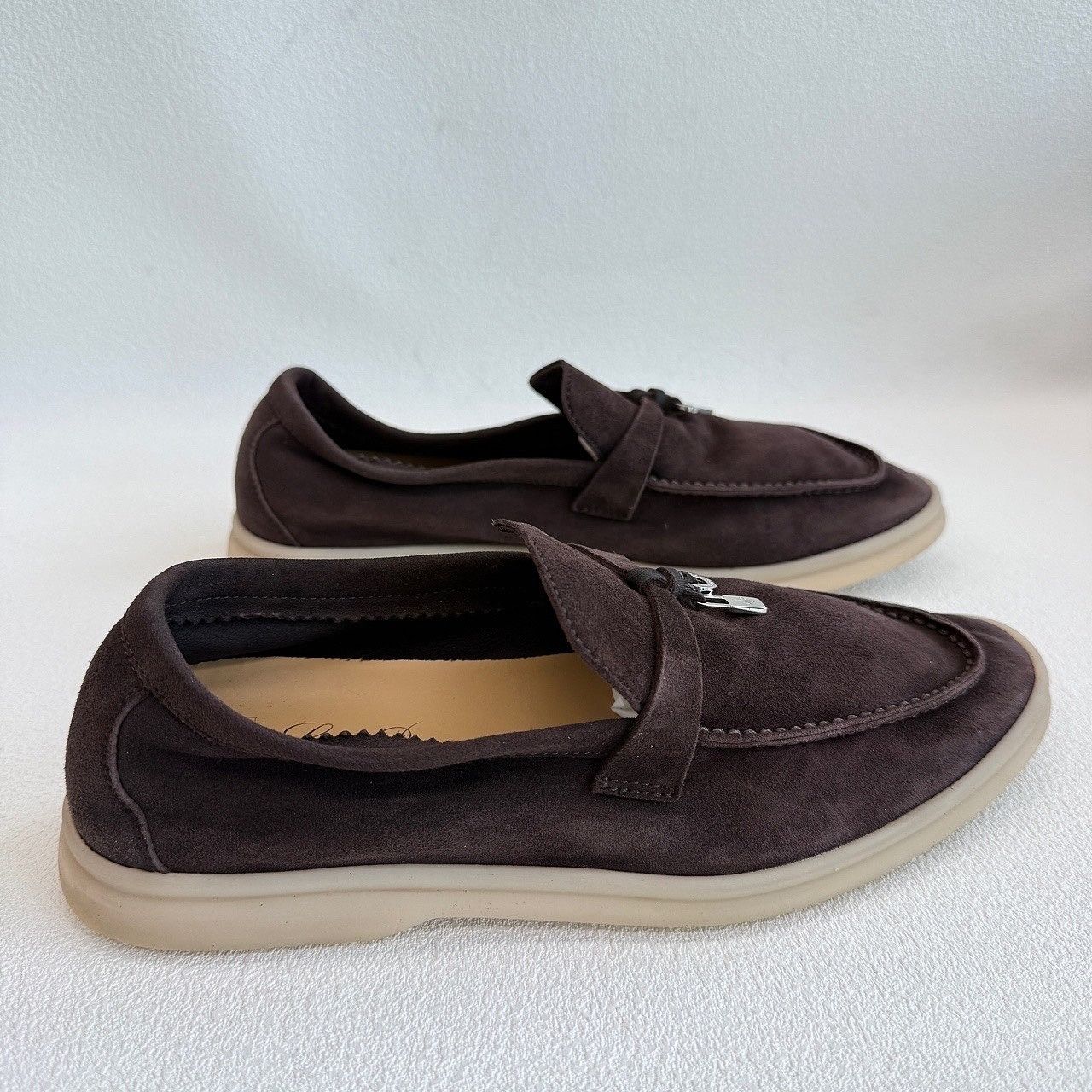 Loro Piana Loro Piana Summer Charms Walk Suede Loafers Size 36.5 Size US 6.5 / IT 36.5 - 8 Thumbnail