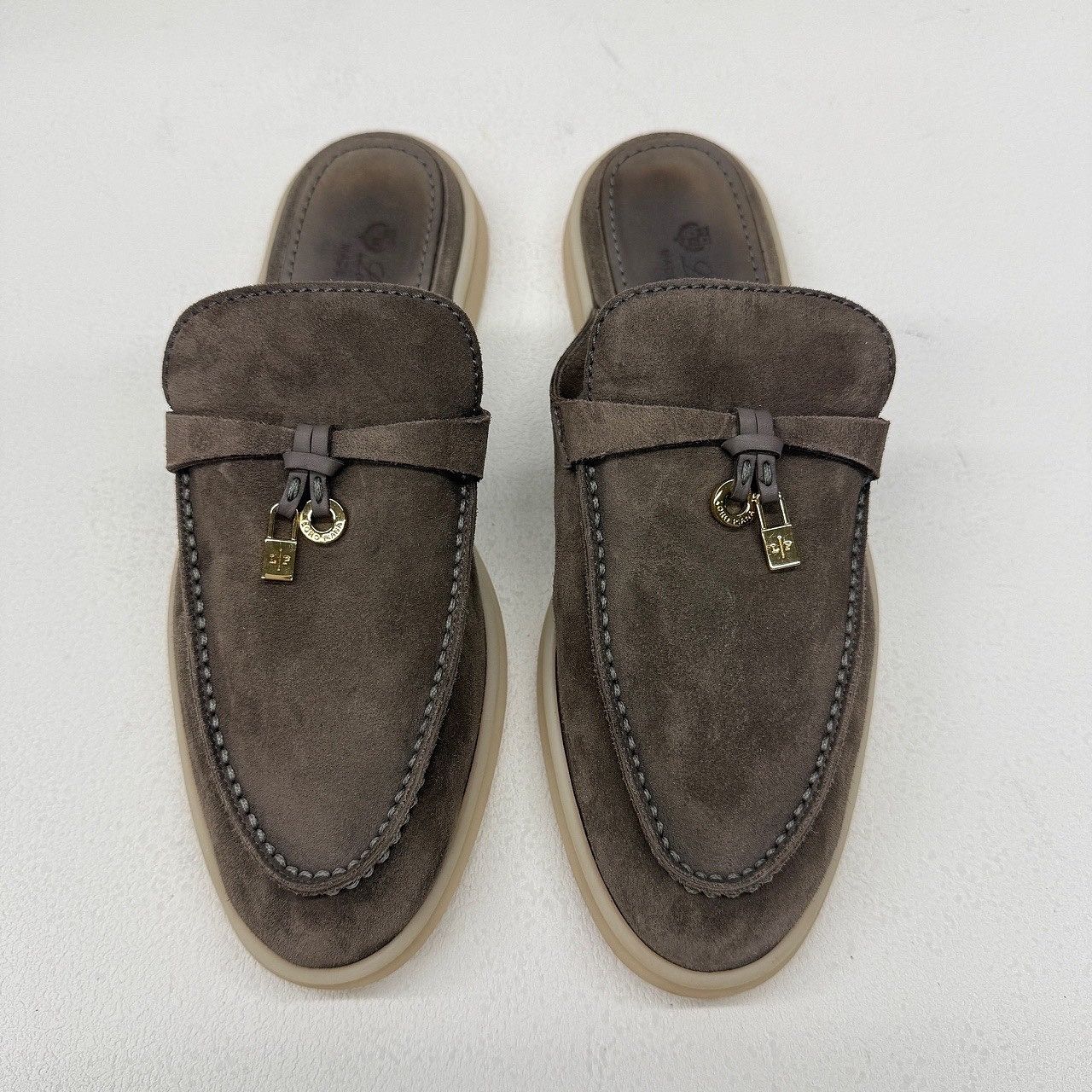 Loro Piana Loro Piana Suede Charms Walk Mules Size 36 Size US 6 / IT 36 - 2 Thumbnail