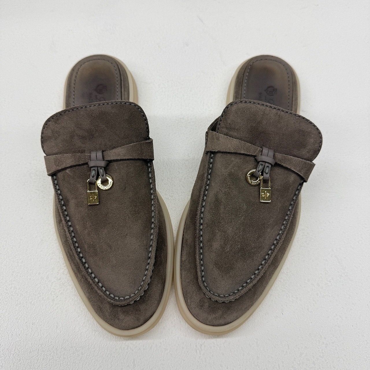 Loro Piana Loro Piana Suede Charms Walk Mules Size 36 Size US 6 / IT 36 - 10 Thumbnail