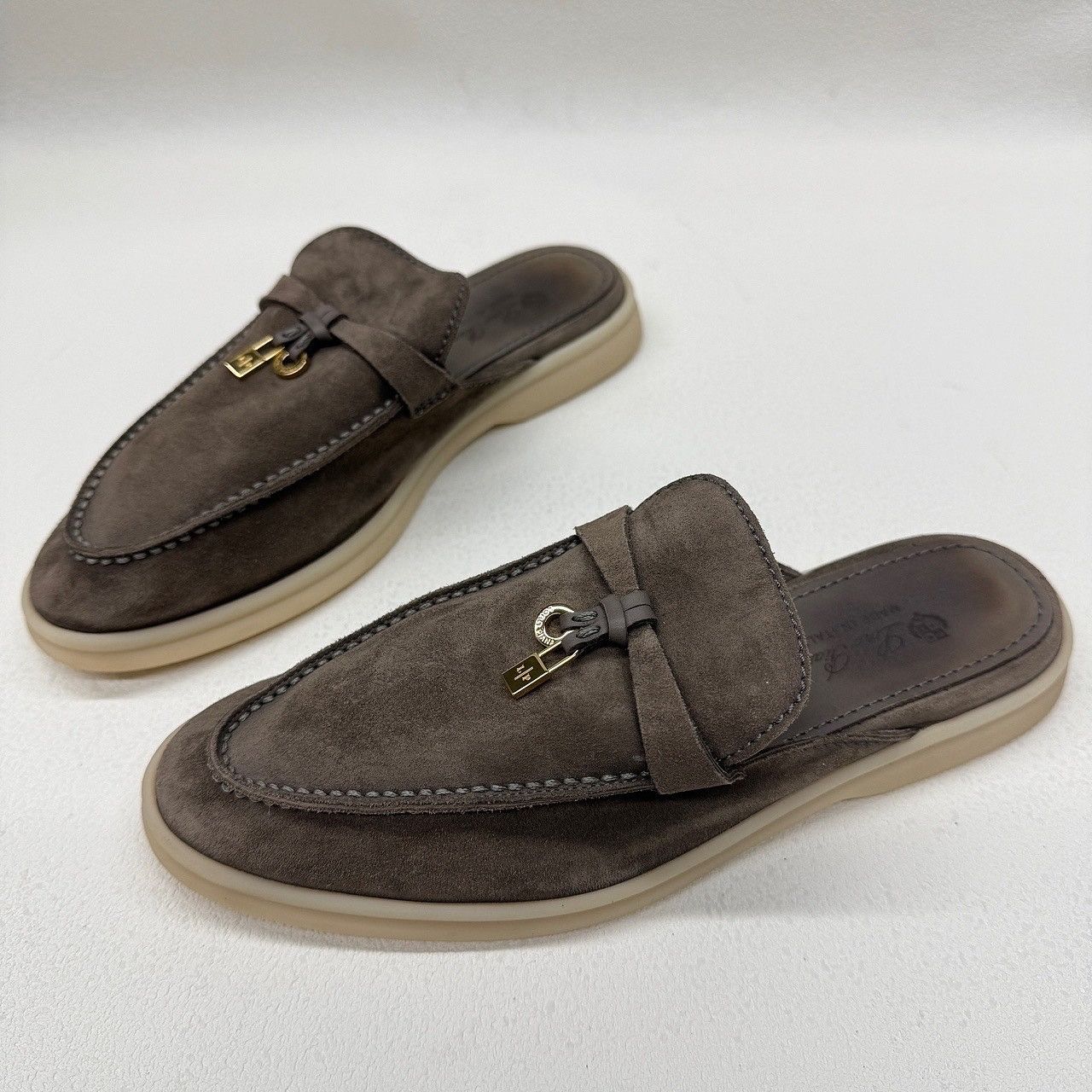 Loro Piana Loro Piana Suede Charms Walk Mules Size 36 Size US 6 / IT 36 - 7 Thumbnail