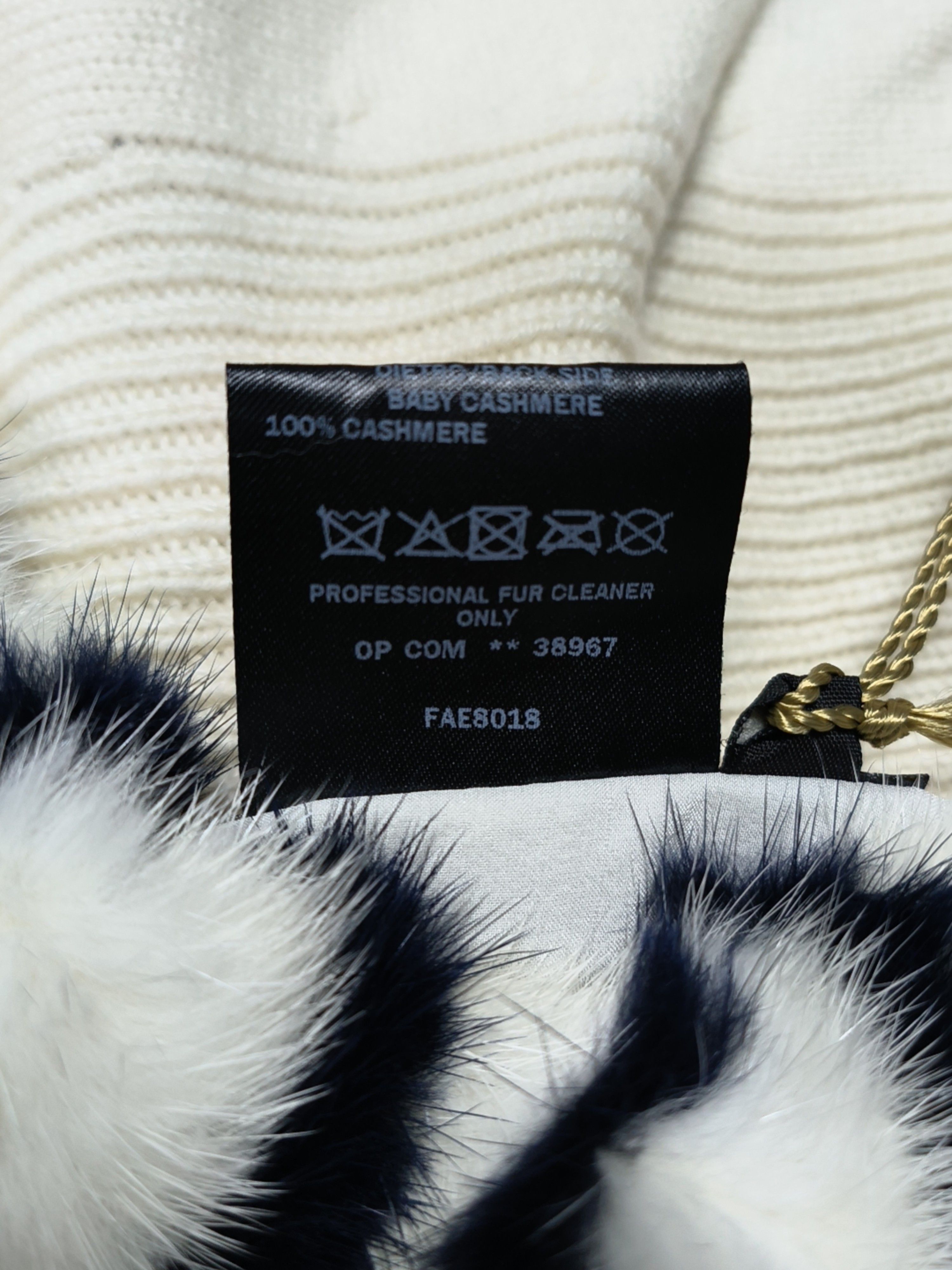 Loro Piana Loro Piana Striped Mink Fur Vest Size M Size M / US 6-8 / IT 42-44 - 4 Thumbnail