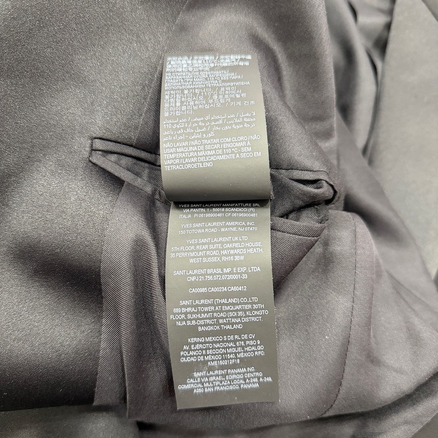 Saint Laurent Paris Saint Laurent Single Button Blazer Size 34R Size 34R - 6 Thumbnail