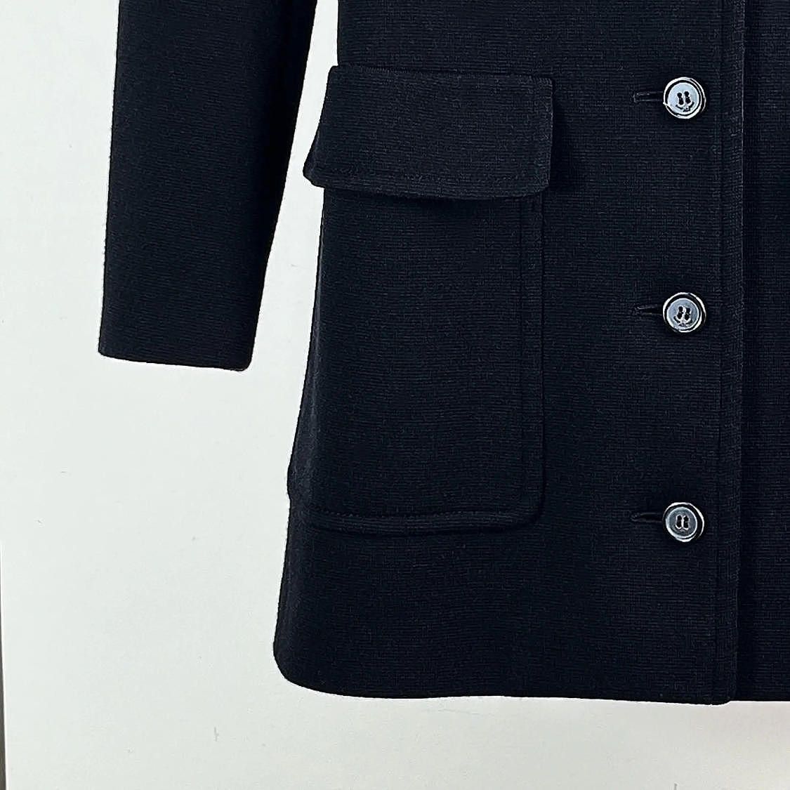 Saint Laurent Paris Saint Laurent Wool Belted Jacket Size 34 Size XS / US 0-2 / IT 36-38 - 6 Thumbnail