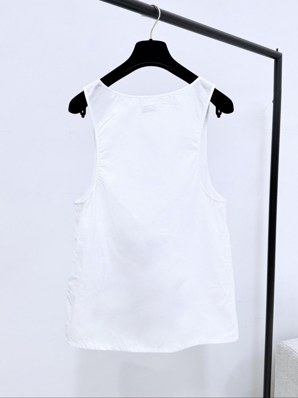 Saint Laurent Paris Saint Laurent Cotton Tank Top Size 36 Size XS / US 0-2 / IT 36-38 - 2 Thumbnail