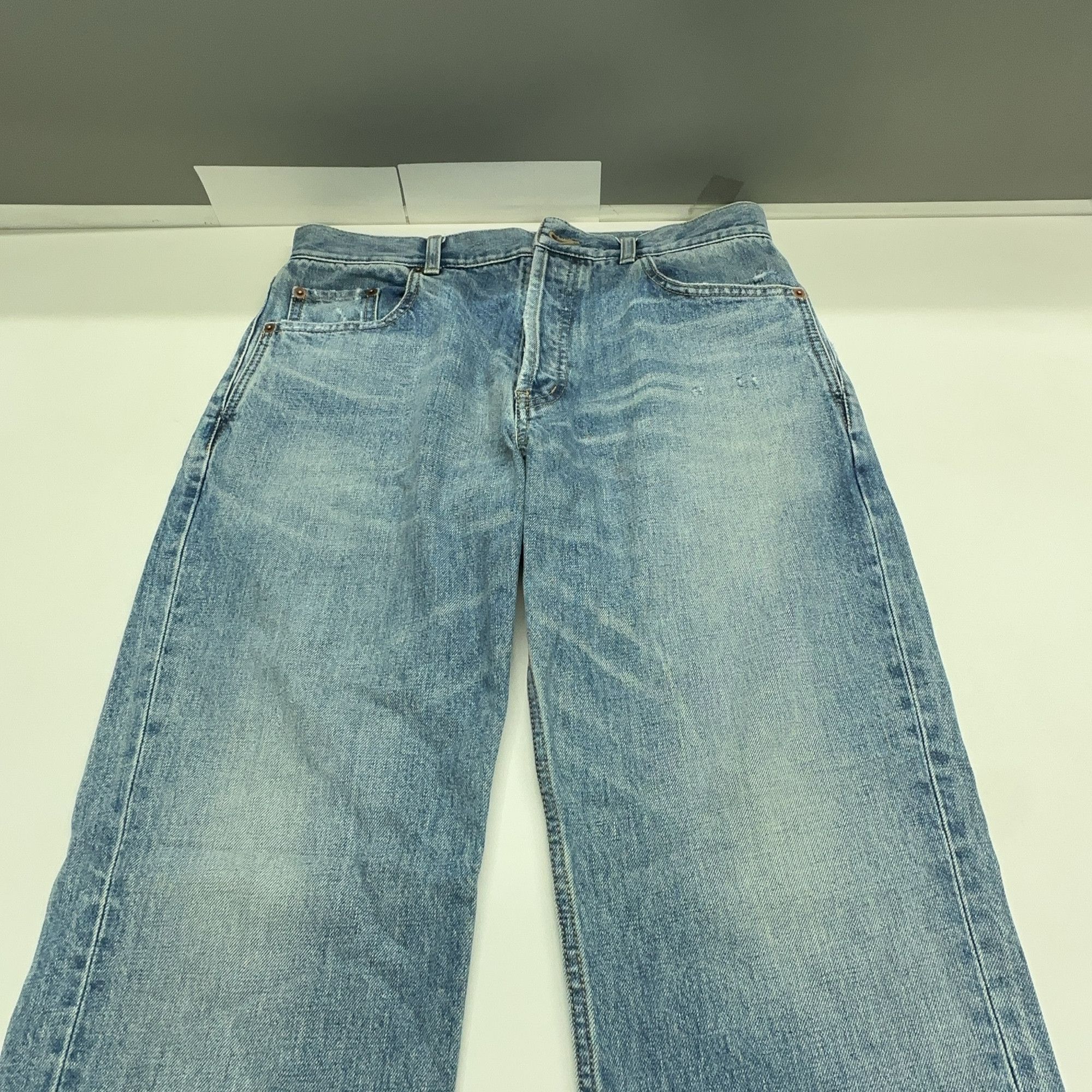 Saint Laurent Paris Saint Laurent Washed Denim Jeans Size 31 Size US 31 - 6 Thumbnail