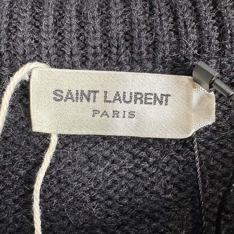 Saint Laurent Paris Saint Laurent T'aime Moi Non Plus Checkered Sweater Size S Size S / US 4 / IT 40 - 3 Thumbnail