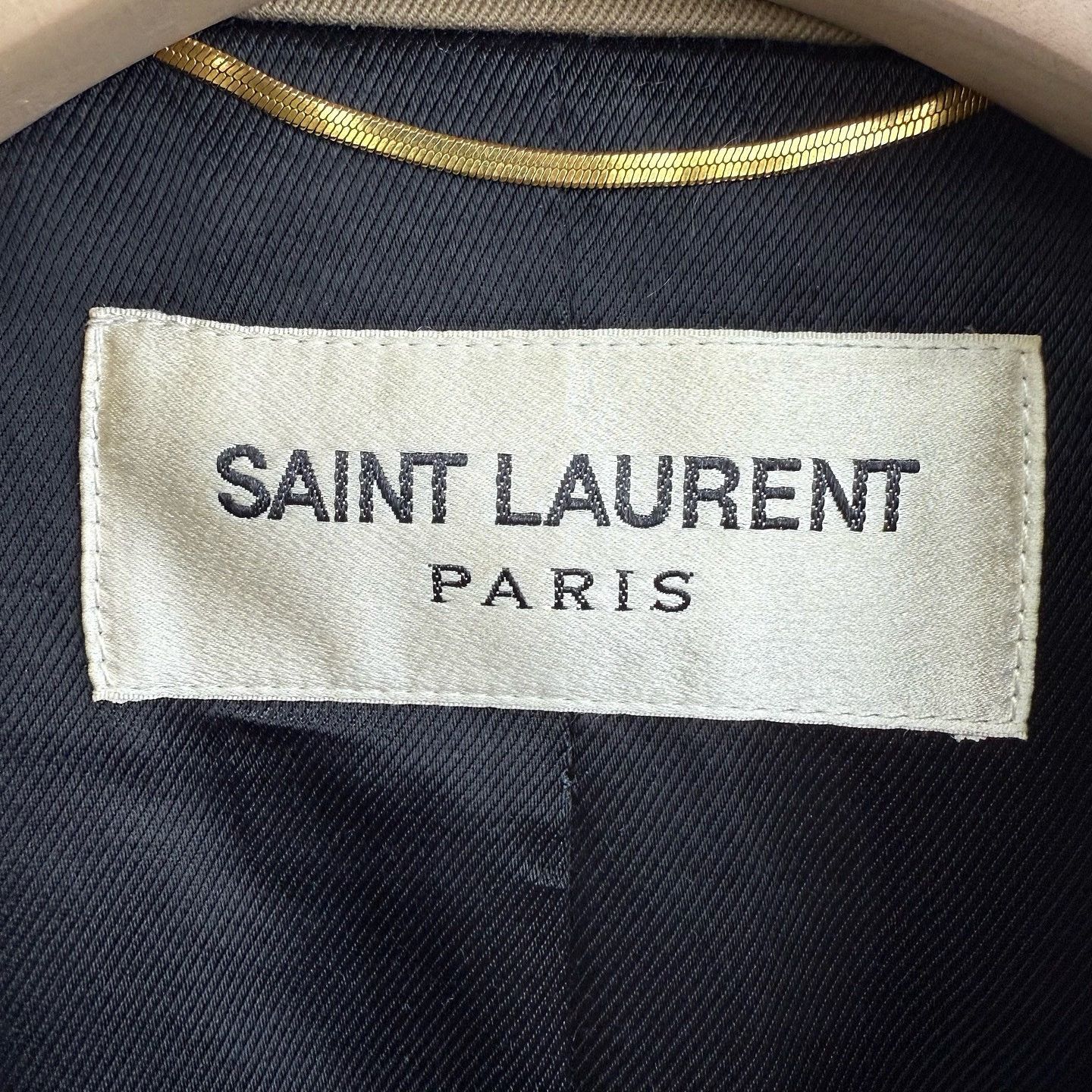Saint Laurent Paris Saint Laurent Cotton Trench Coat Size 36 Size XS / US 0-2 / IT 36-38 - 3 Thumbnail