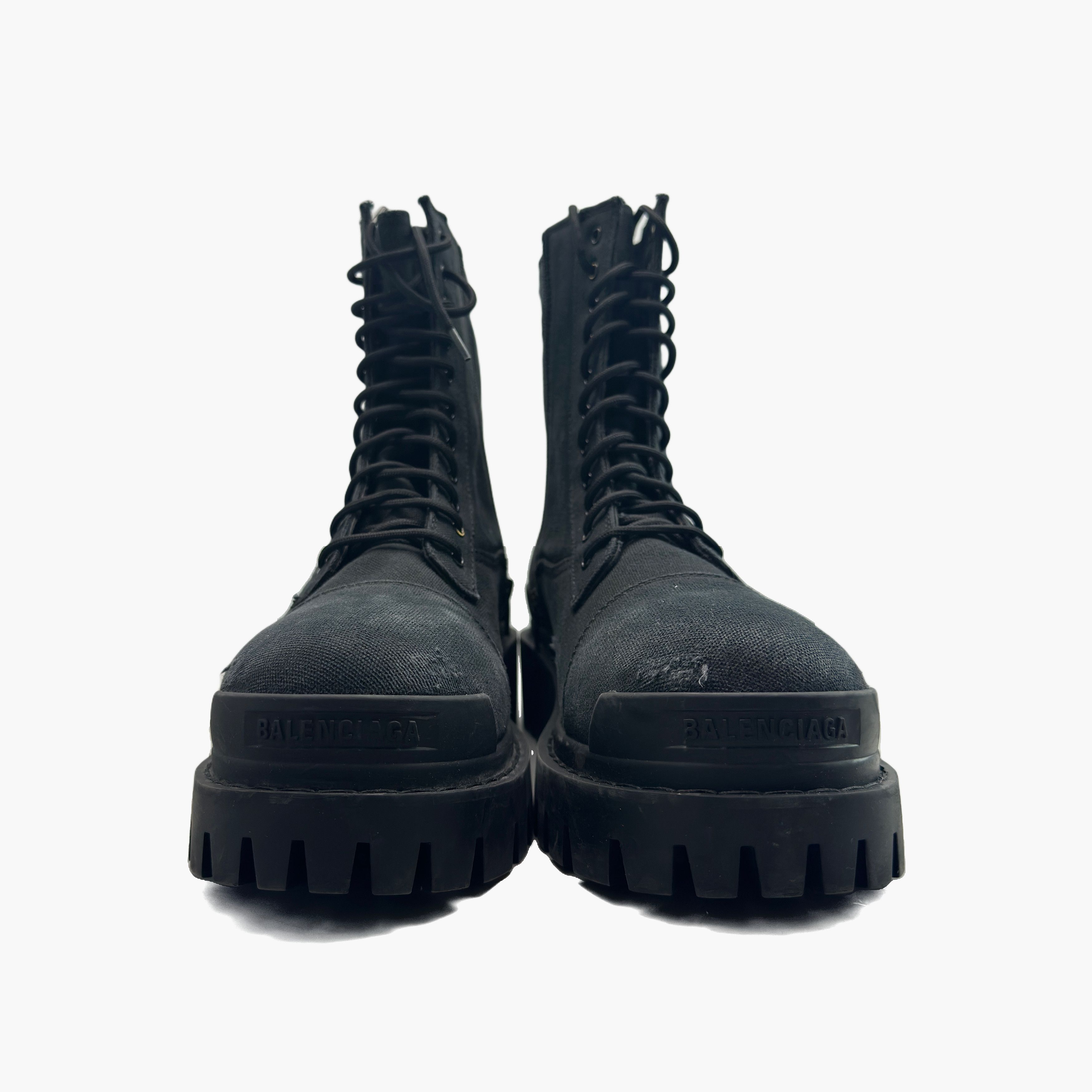 Balenciaga Balenciaga Strike Combat Boots Size US 8 / EU 41 Size US 8 / EU 41 - 5 Thumbnail