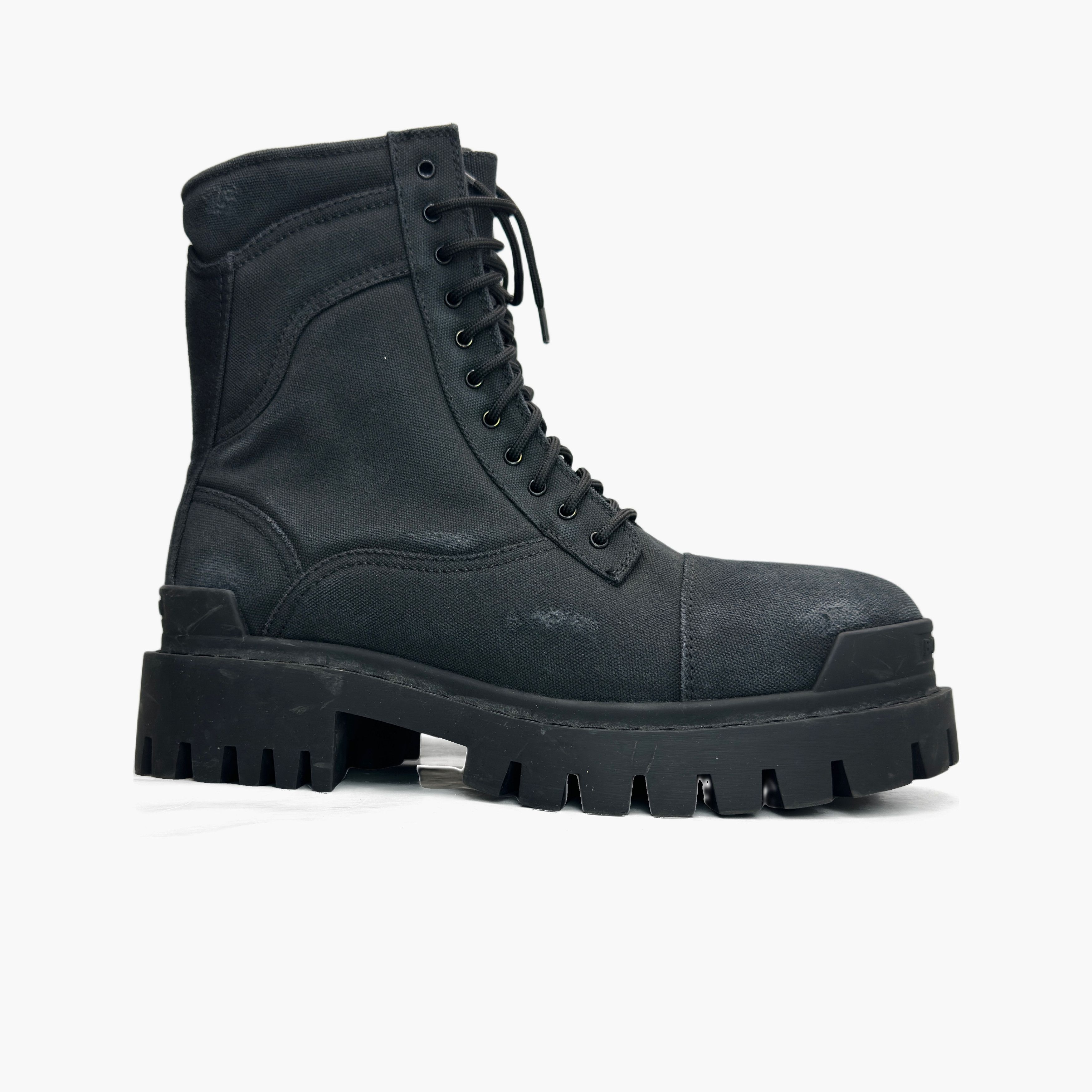 Balenciaga Balenciaga Strike Combat Boots Size US 8 / EU 41 Size US 8 / EU 41 - 4 Thumbnail