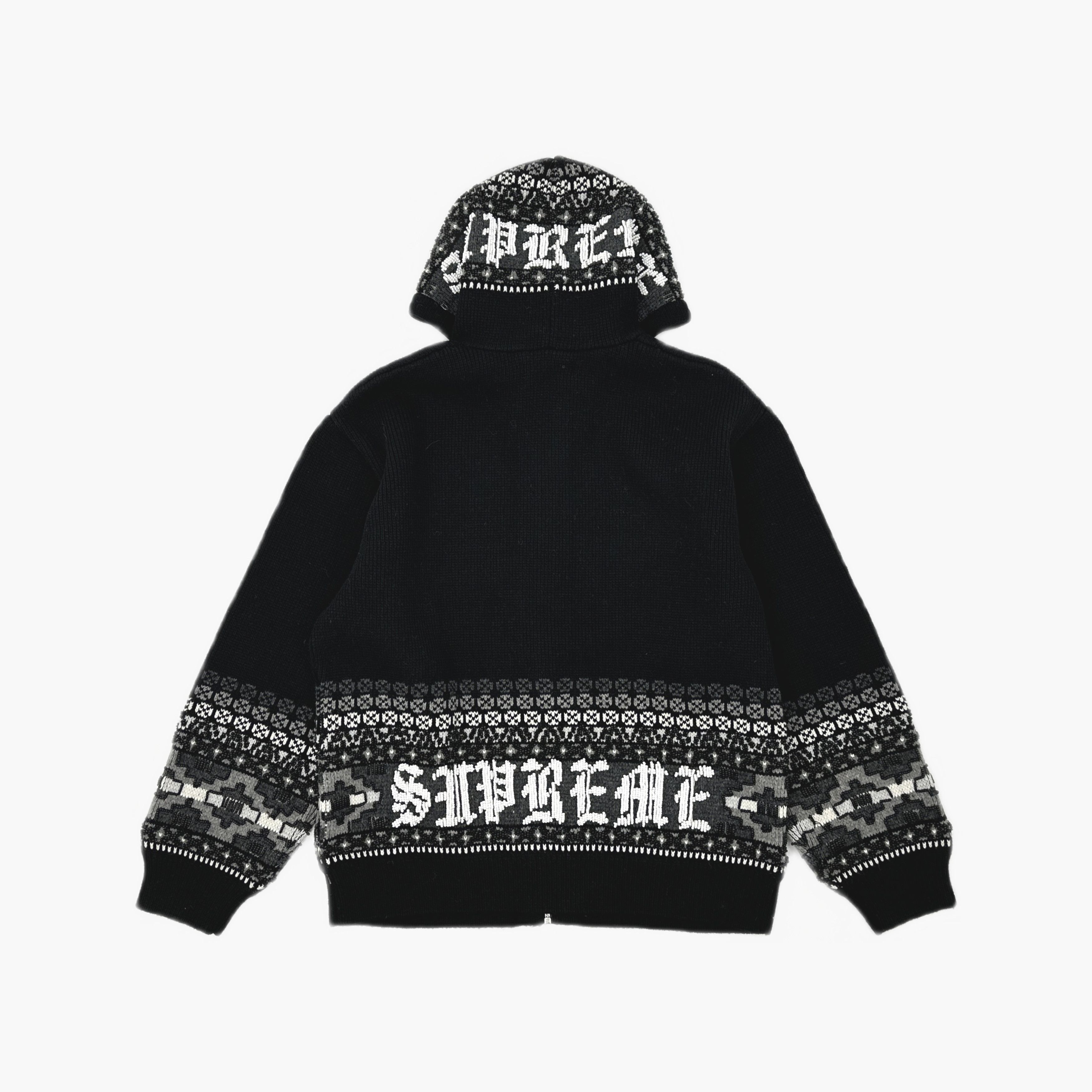 Supreme Supreme Beaded Zip Up Hooded Sweater Size M Size US M / EU 48-50 / 2 - 2 Thumbnail