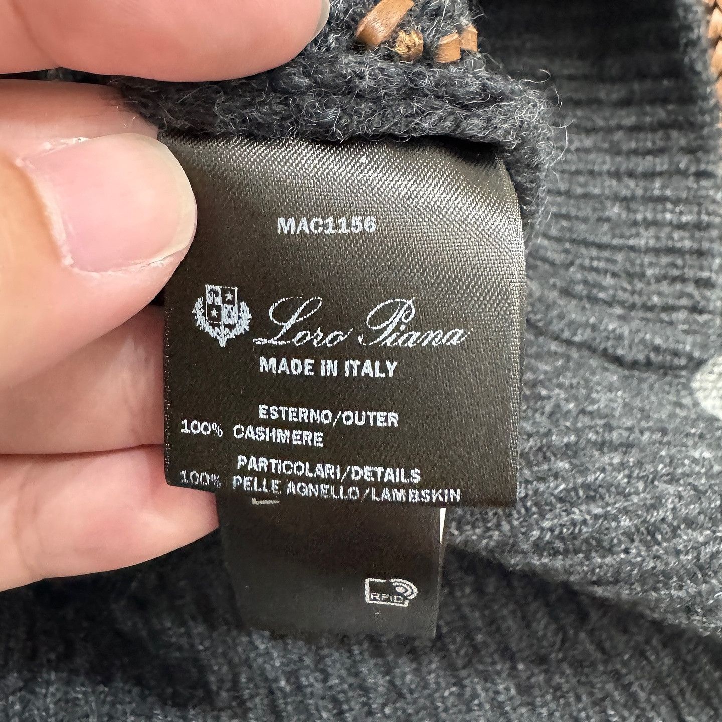 Loro Piana Loro Piana Diamond Cashmere Sweater Size 48 Size US M / EU 48-50 / 2 - 4 Thumbnail