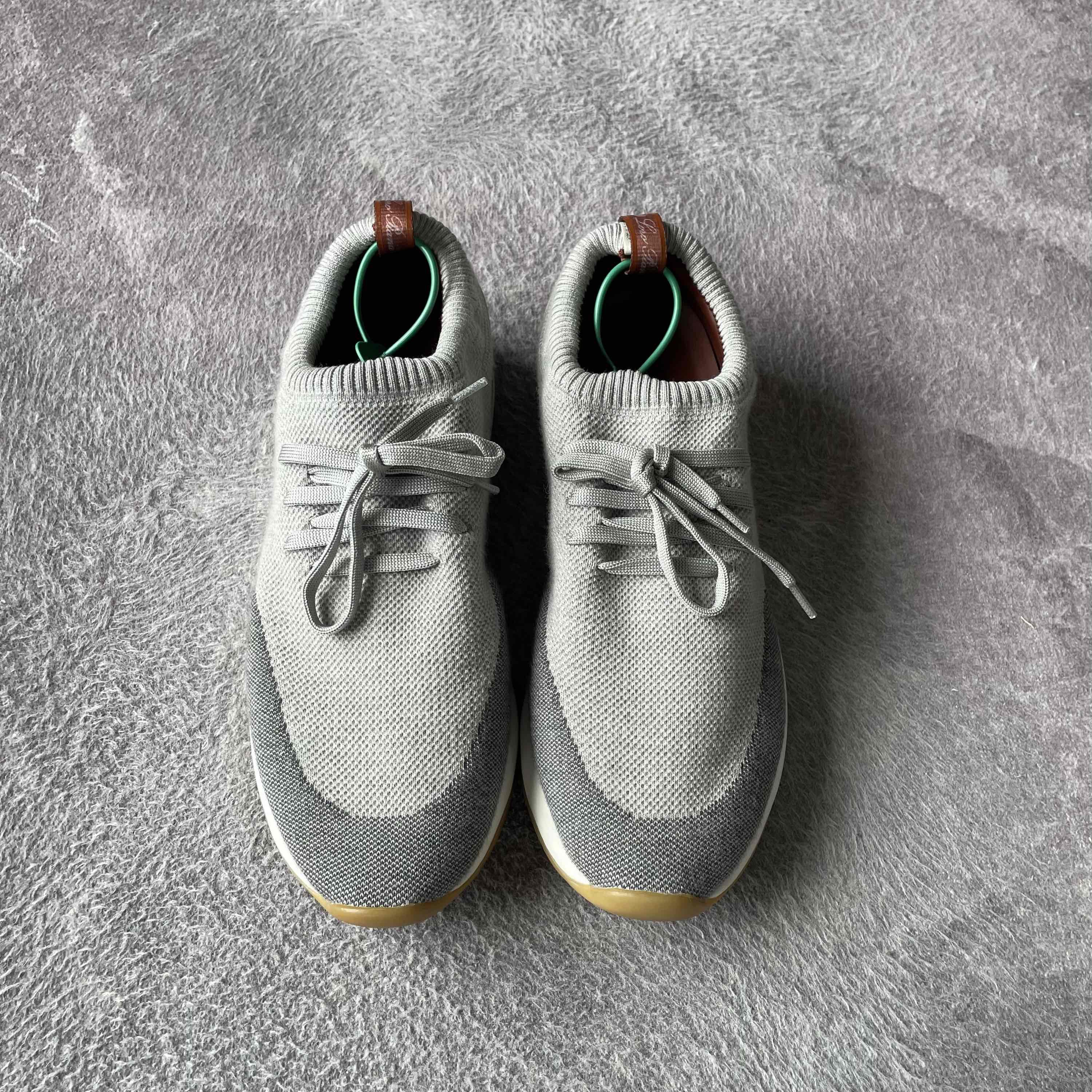 Loro Piana Loro Piana 360 LP Flexy Walk Sneakers Gray Size US 10 / EU 4 Size US 10 / EU 43 - 2 Thumbnail