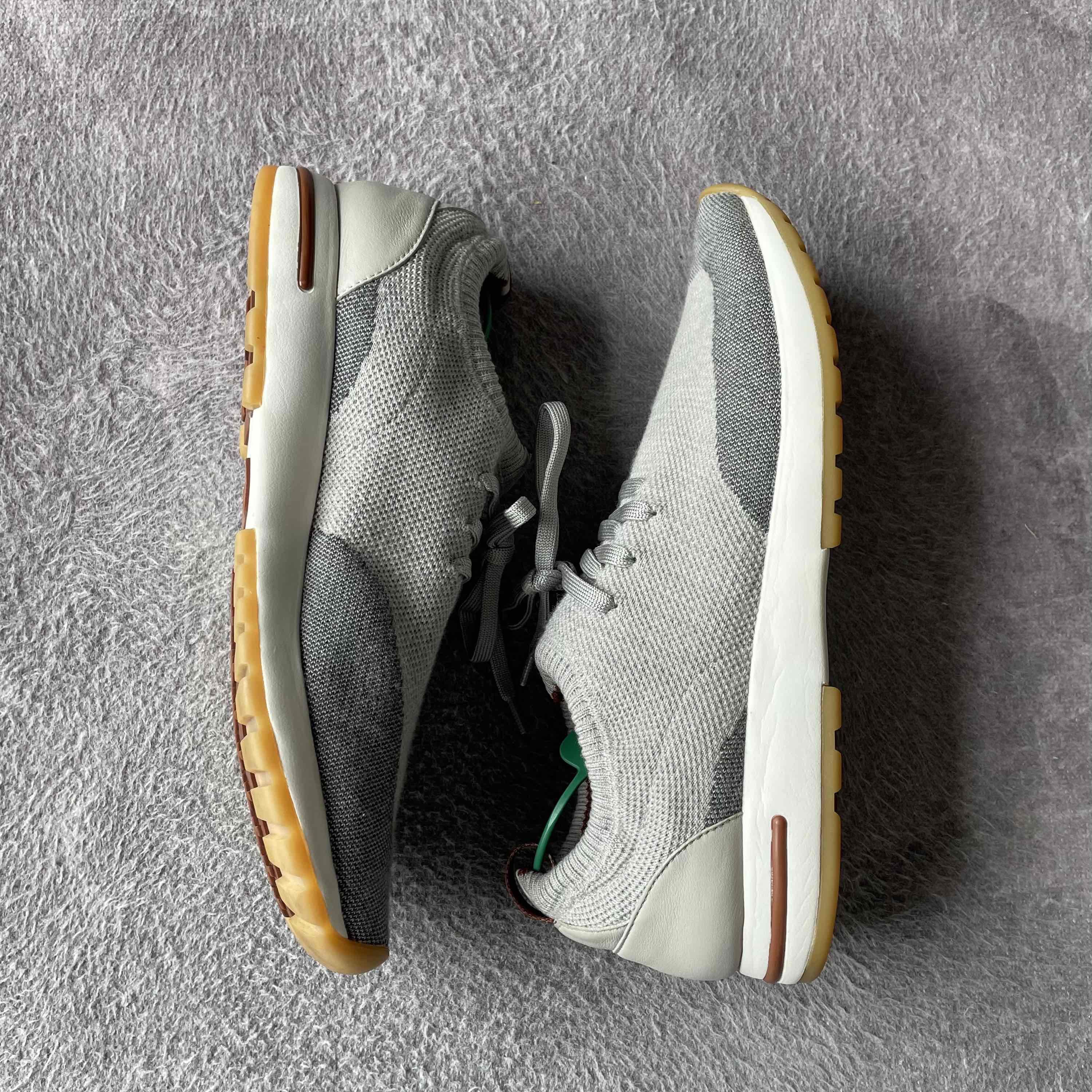 Loro Piana Loro Piana 360 LP Flexy Walk Sneakers Gray Size US 10 / EU 4 Size US 10 / EU 43 - 8 Thumbnail