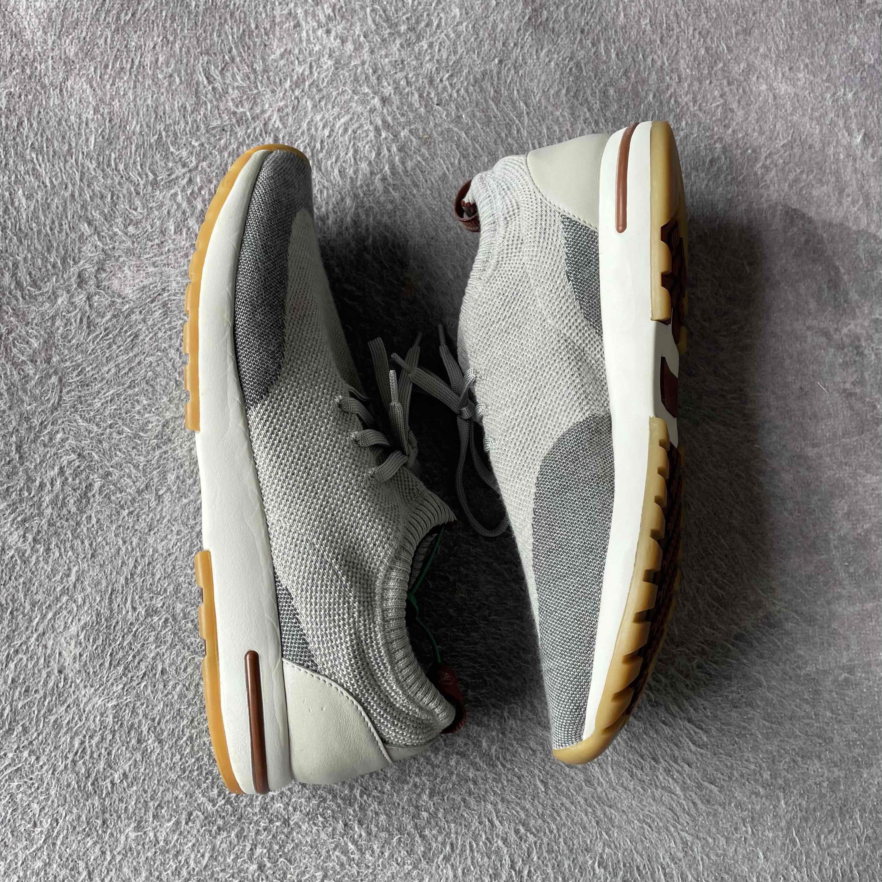 Loro Piana Loro Piana 360 LP Flexy Walk Sneakers Gray Size US 10 / EU 4 Size US 10 / EU 43 - 7 Thumbnail