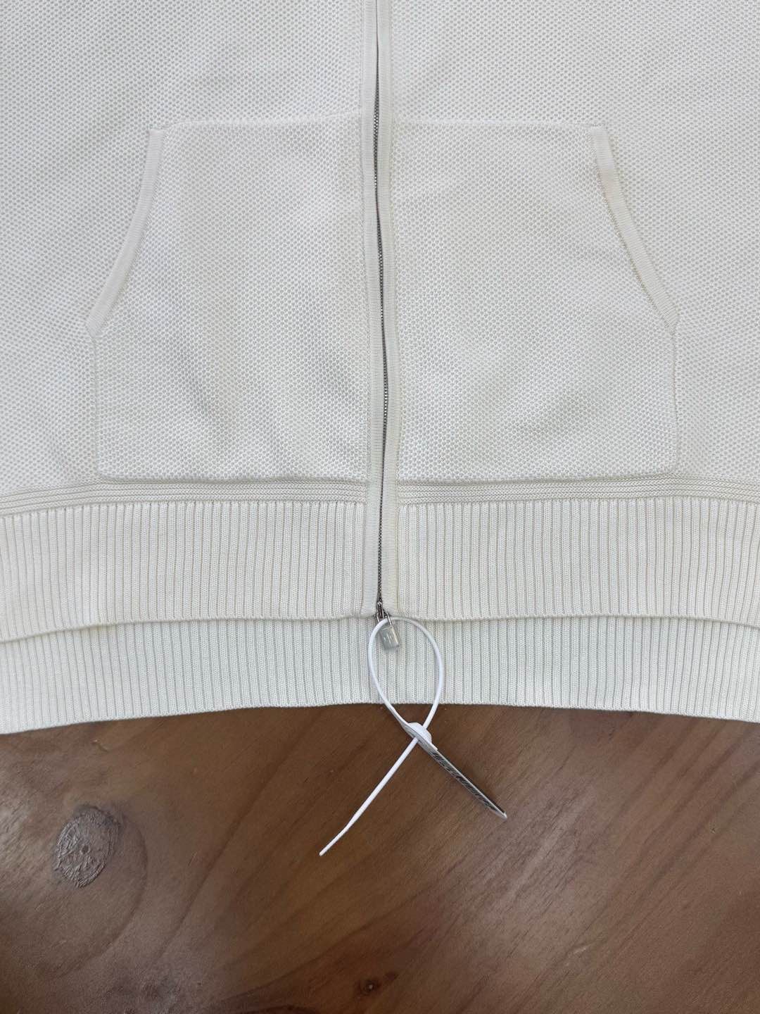 Loro Piana Loro Piana Silk Cotton Blend Zip Hoodie IT 44 Size M / US 6-8 / IT 42-44 - 5 Thumbnail