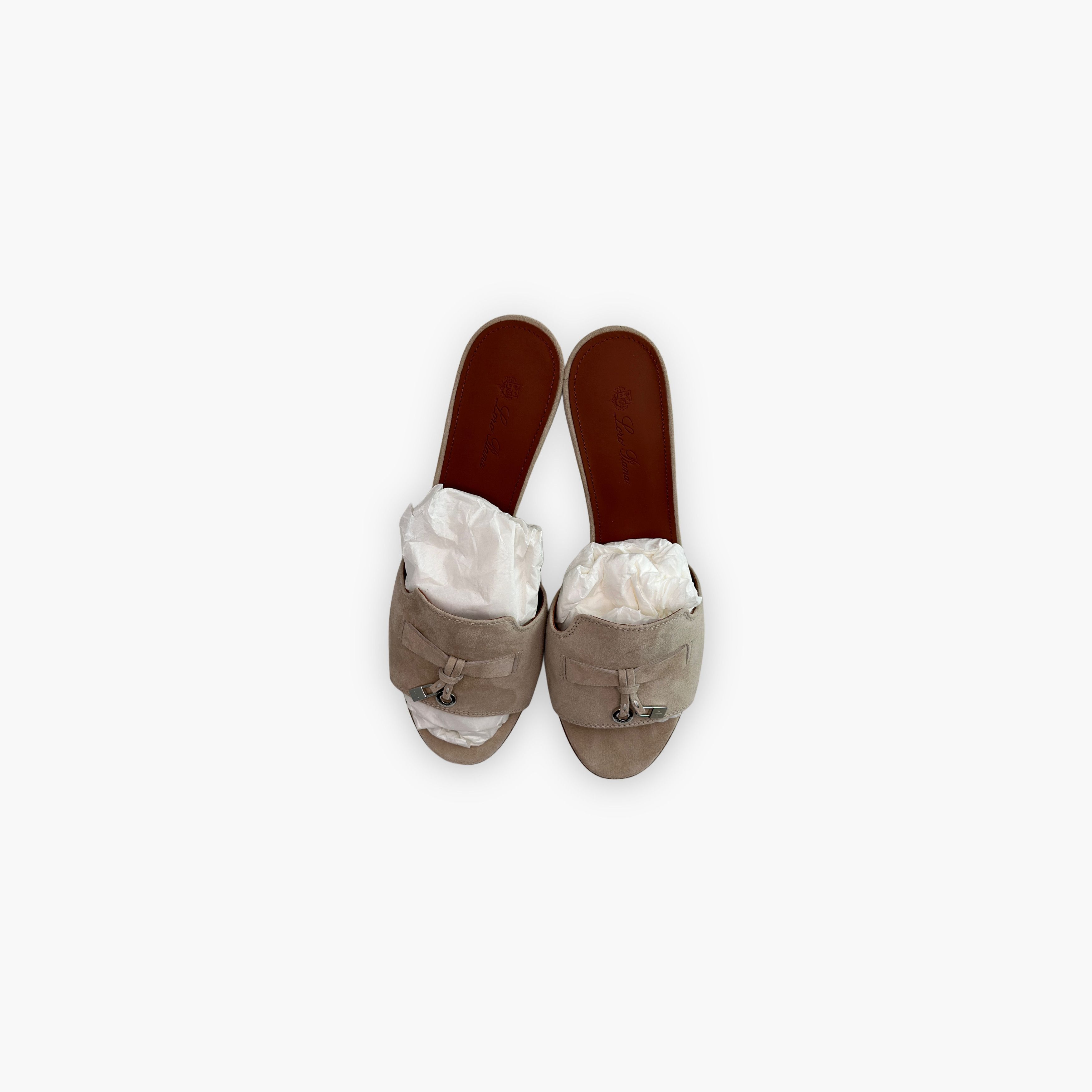 Loro Piana Loro Piana Suede Summer Charms Mules Size 38 Size US 8 / IT 38 - 9 Thumbnail