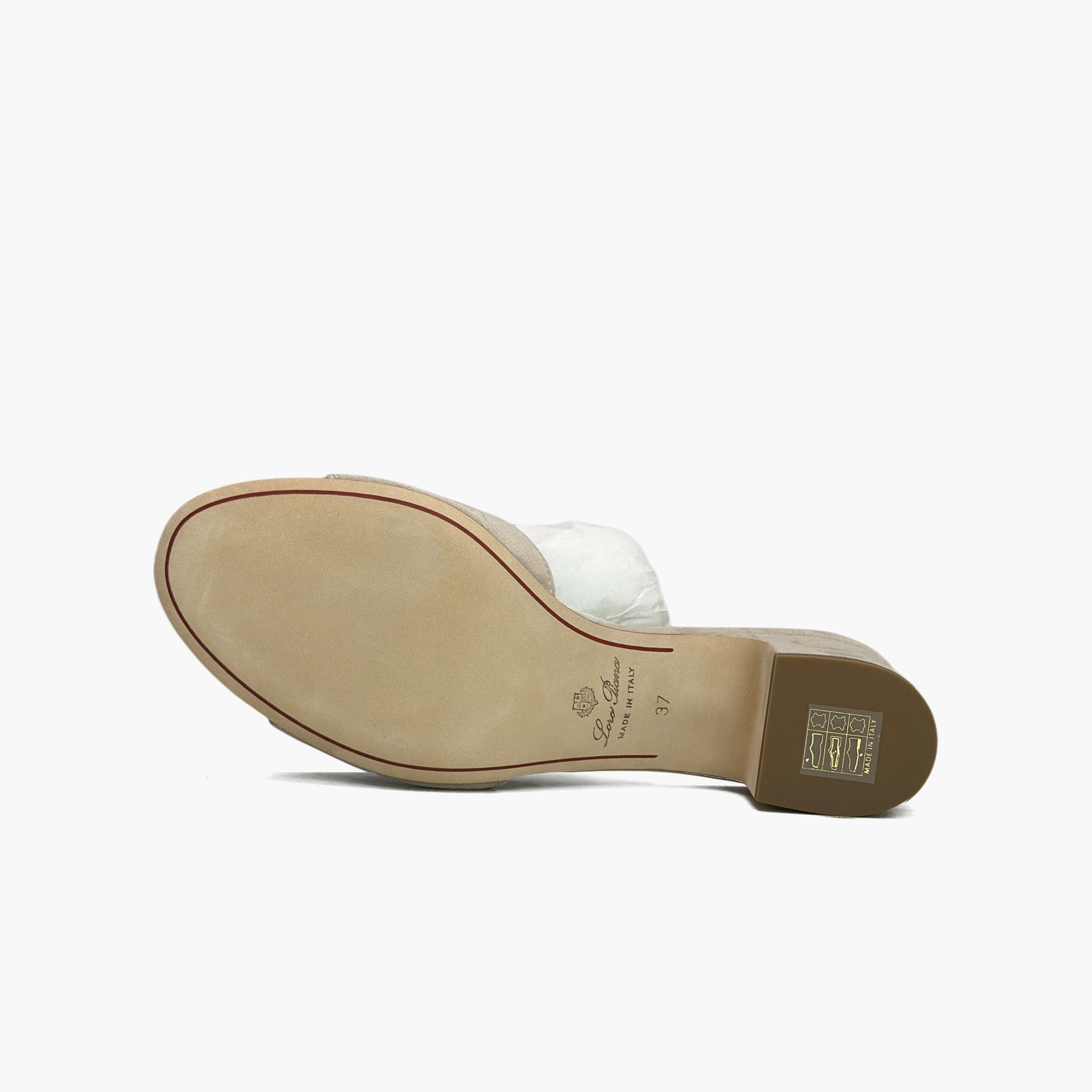 Loro Piana Loro Piana Summer Charms Suede Mules Size 37 Size US 7 / IT 37 - 8 Thumbnail