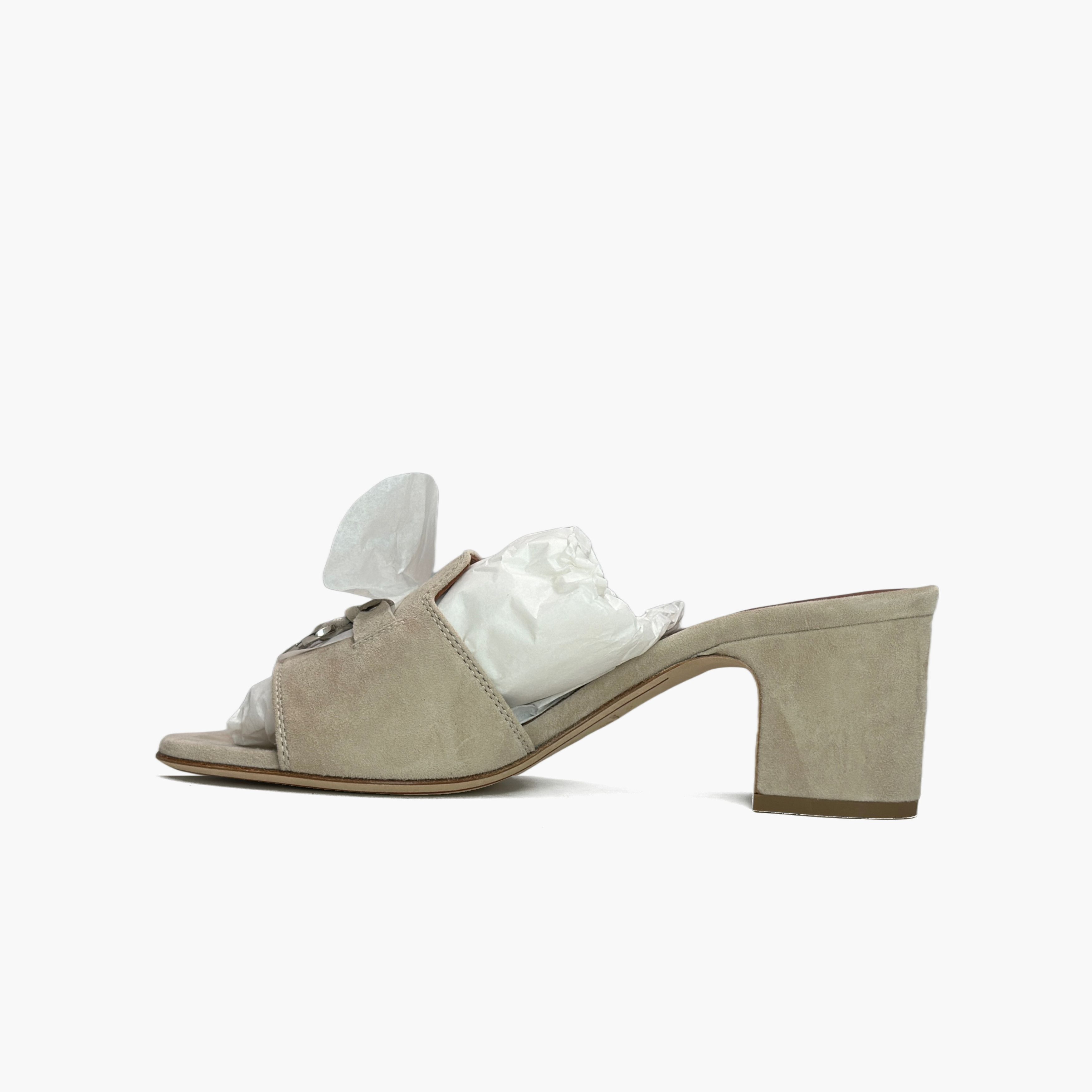 Loro Piana Loro Piana Summer Charms Suede Mules Size 37 Size US 7 / IT 37 - 3 Thumbnail