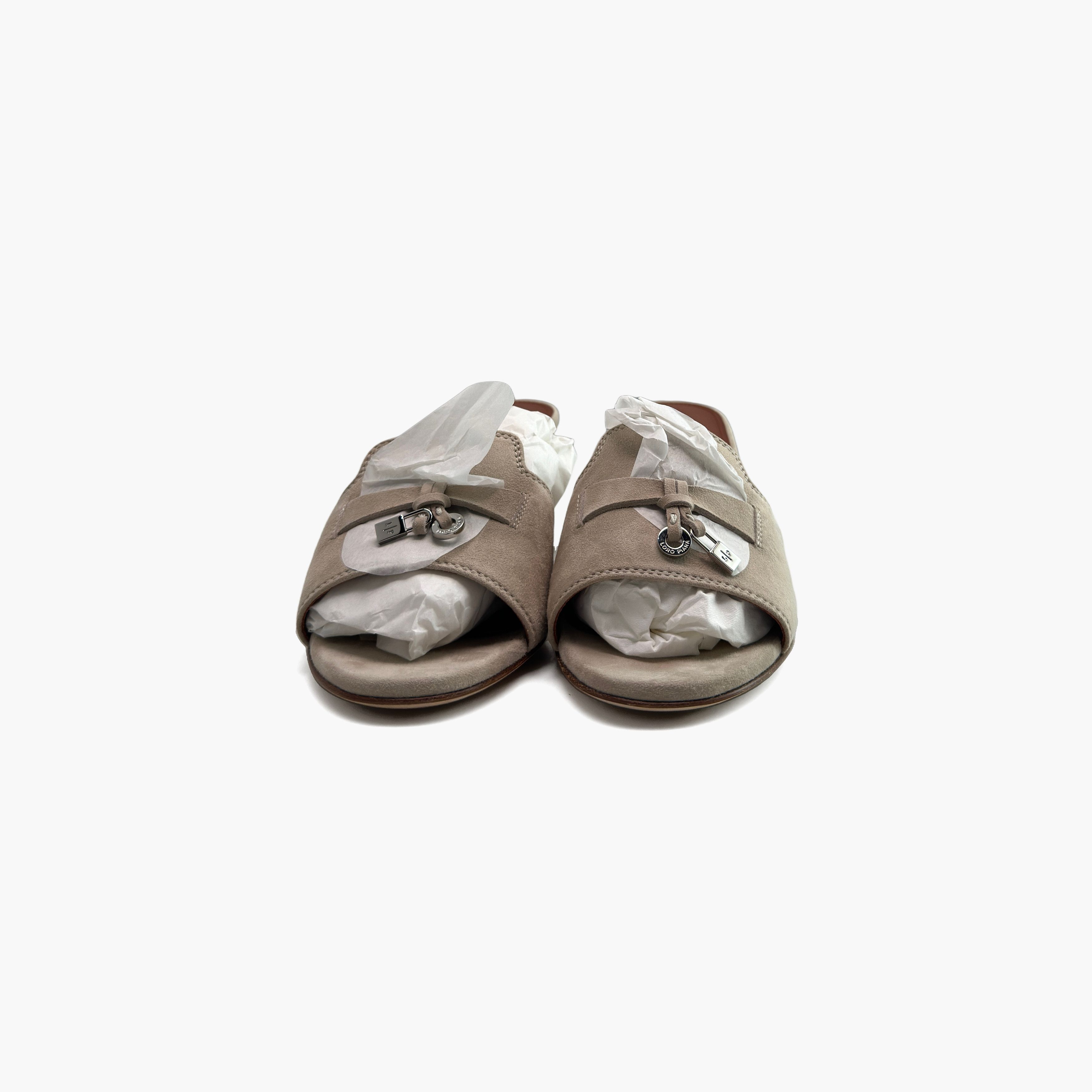 Loro Piana Loro Piana Summer Charms Suede Mules Size 37 Size US 7 / IT 37 - 5 Thumbnail